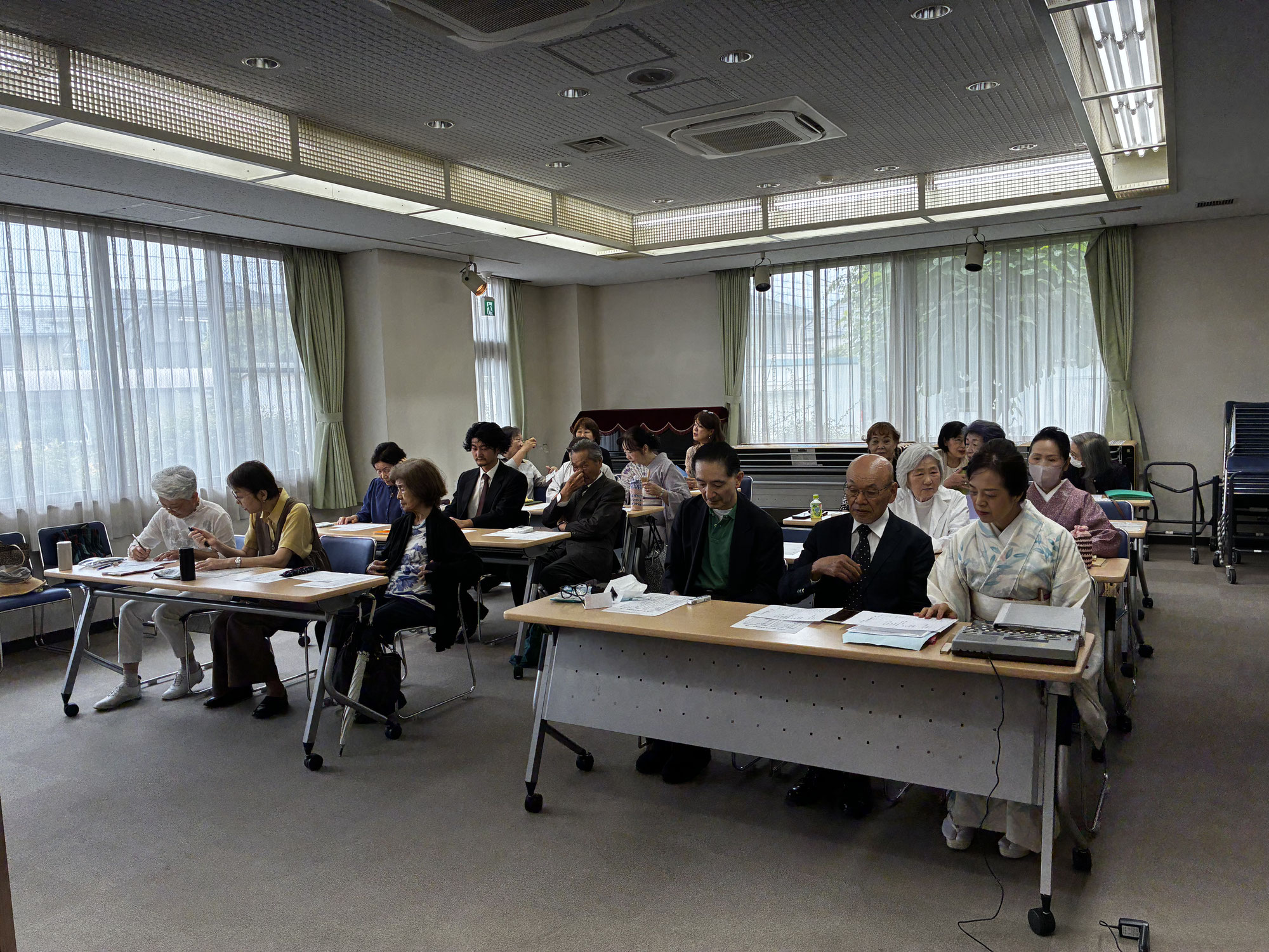 令和8年度詩吟伯峯流昇段審査を開催