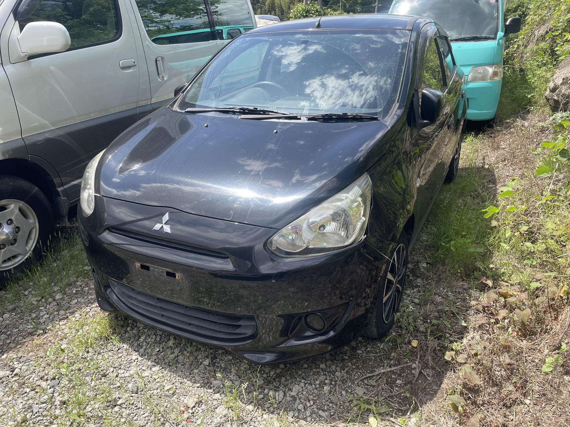 廃車買取　昭島市　三菱　ミラージュ　　