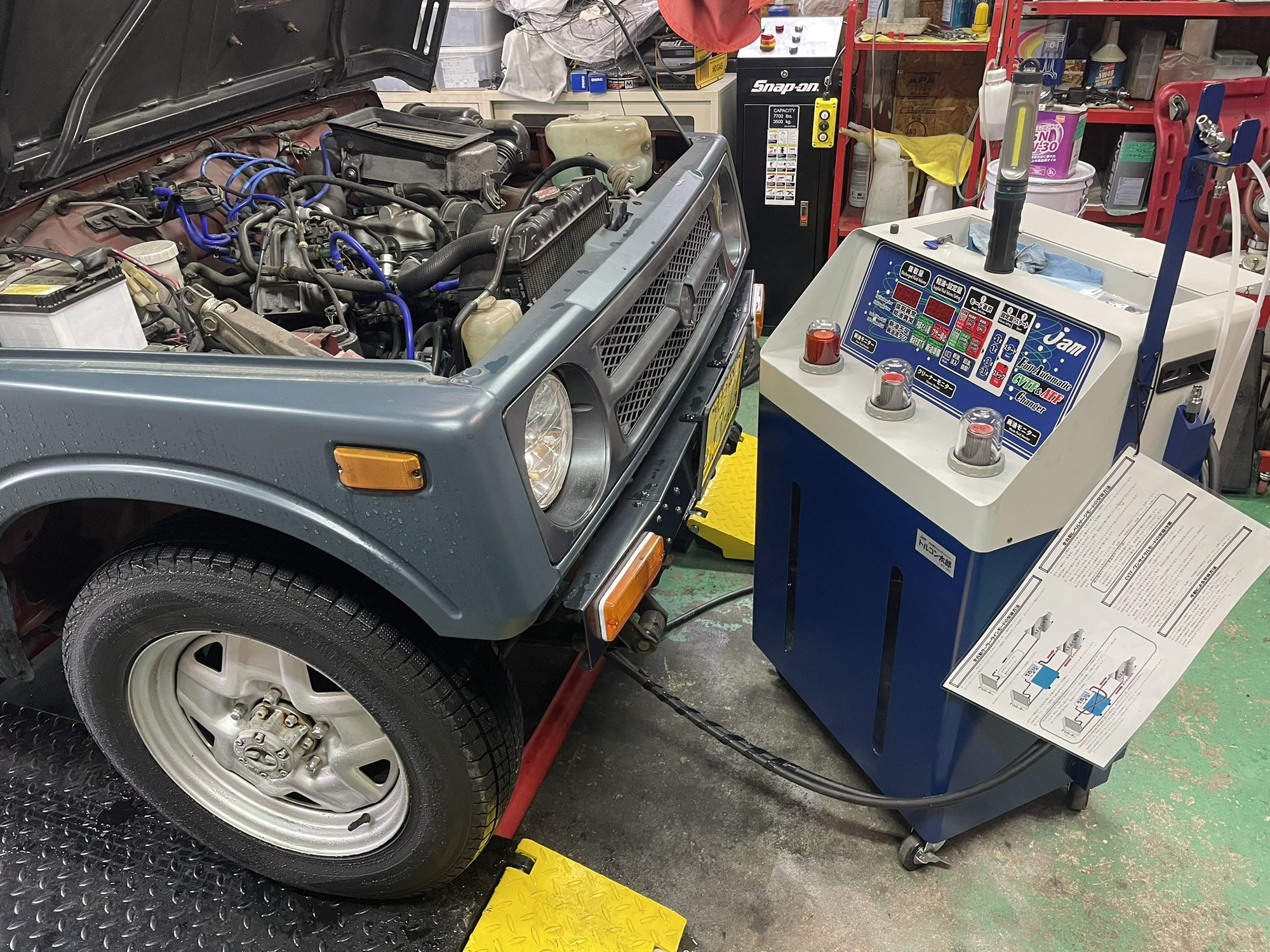 相模原市　スズキ　ジムニー　ATF交換