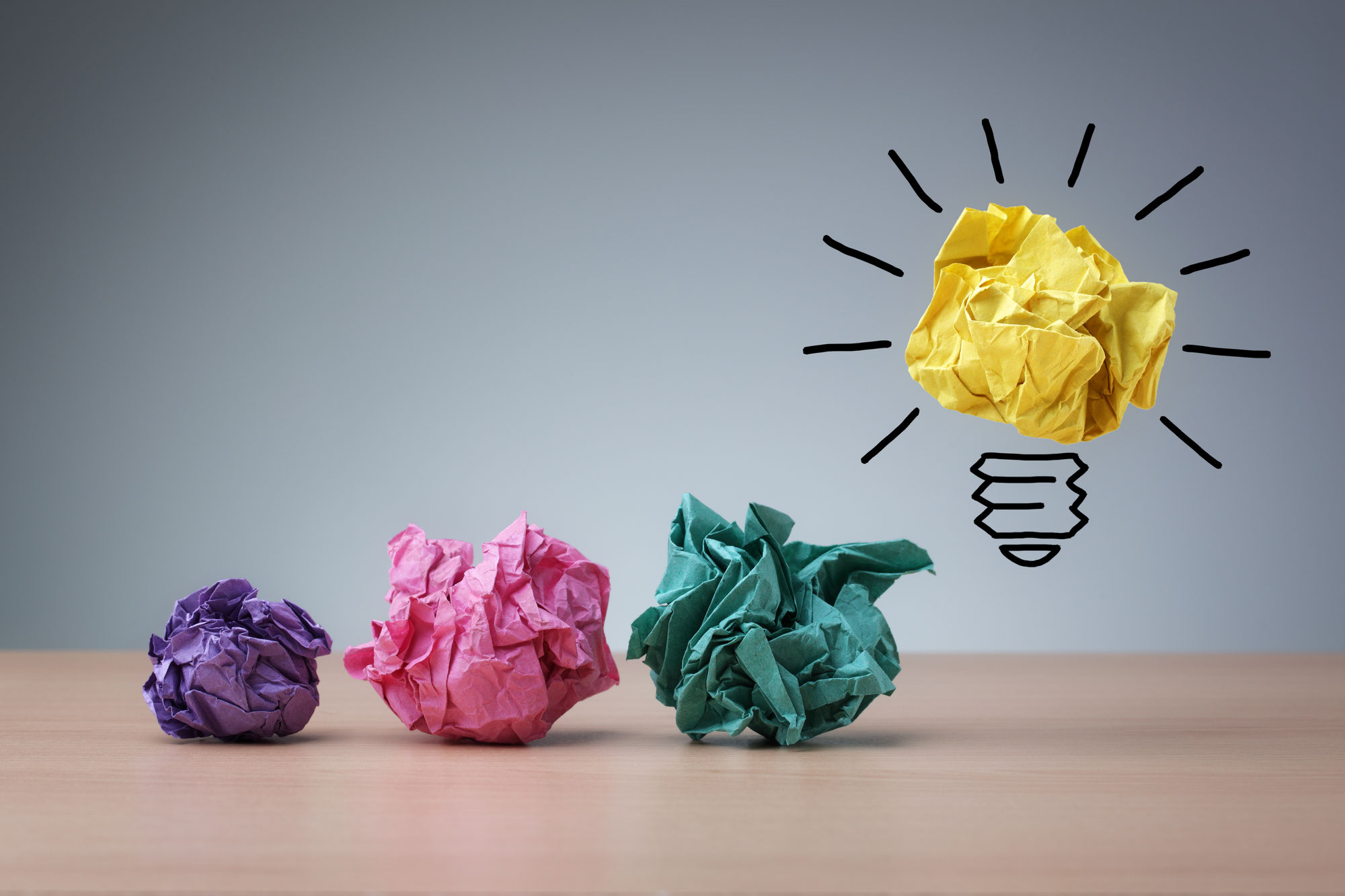 Die 5 Phasen des kreativen Prozesses