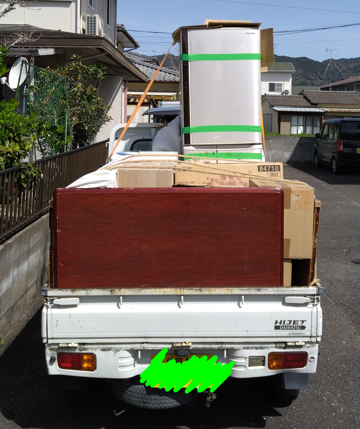 唐津市から佐賀市へのお引越し！エアコン移設工事もまとめて対応しました