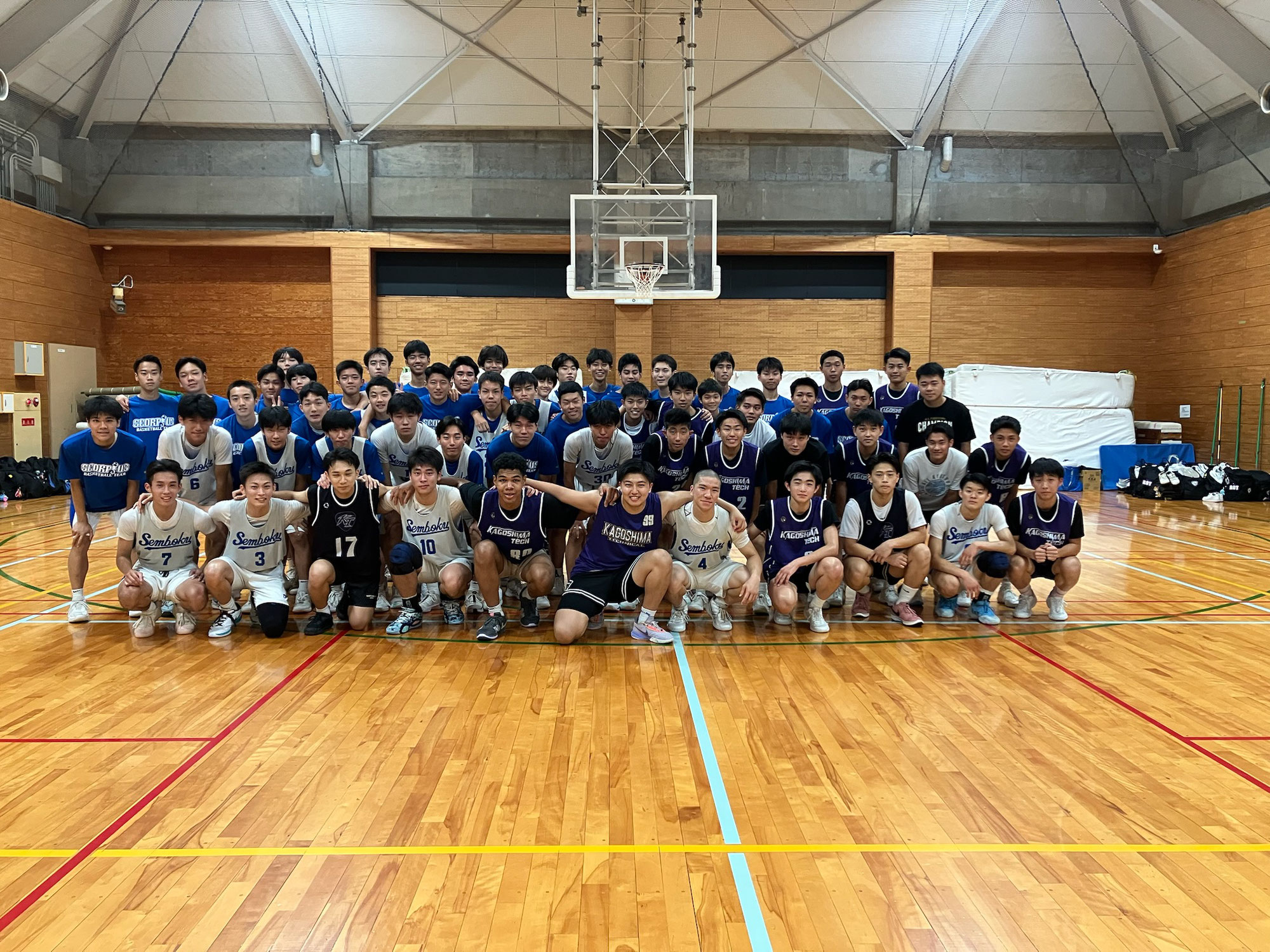 鹿児島・大阪バスケットボール交流試合報告