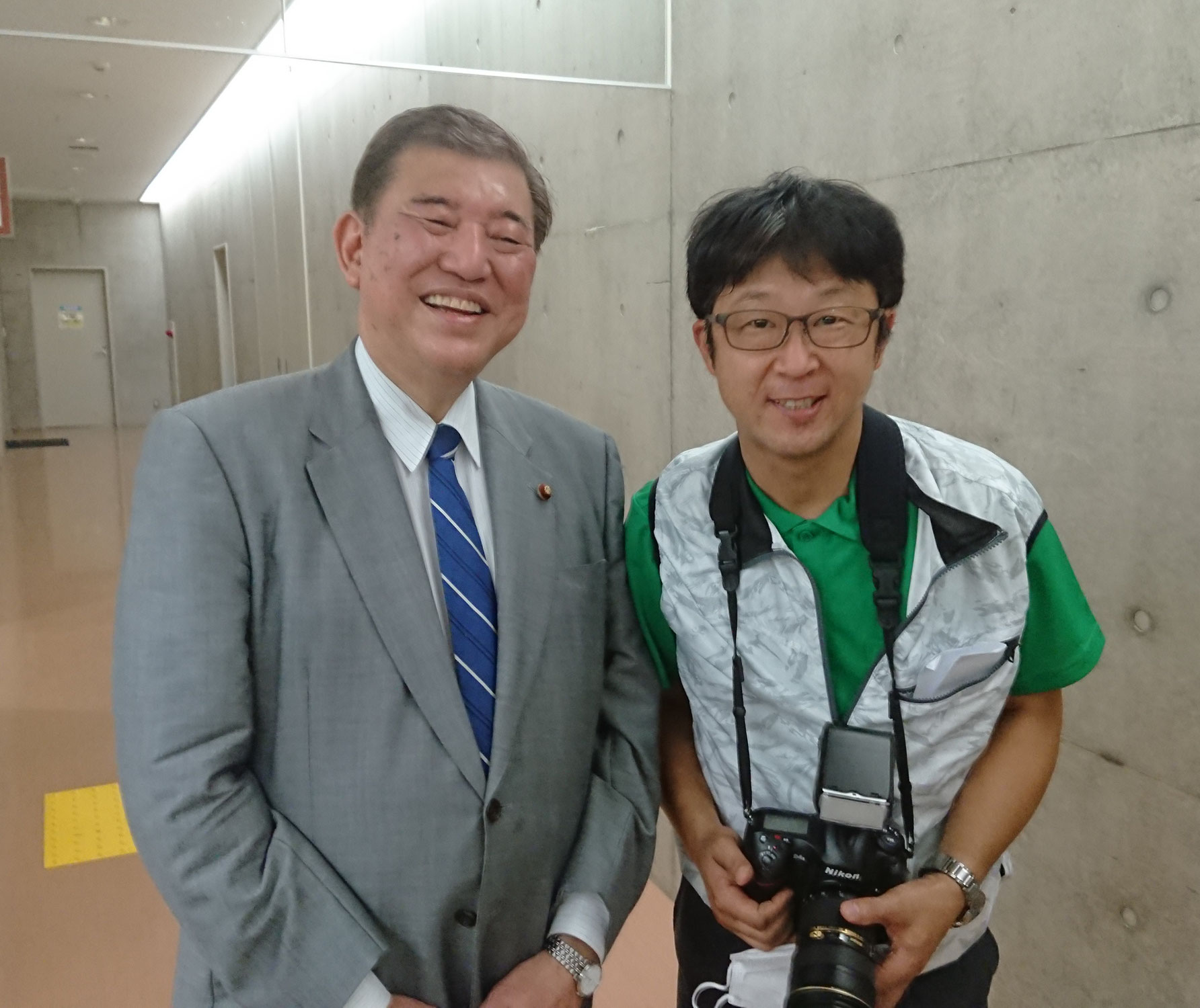 石破先生、日本国をよろしくお願いいたします！