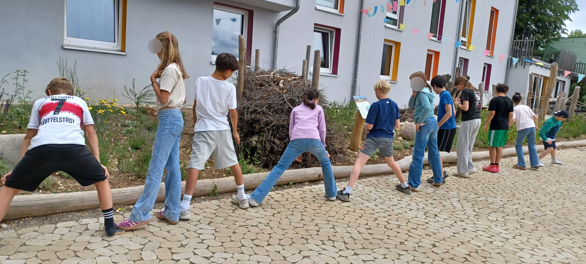 Schullandheim der Klasse 6b in Hohenstaufen