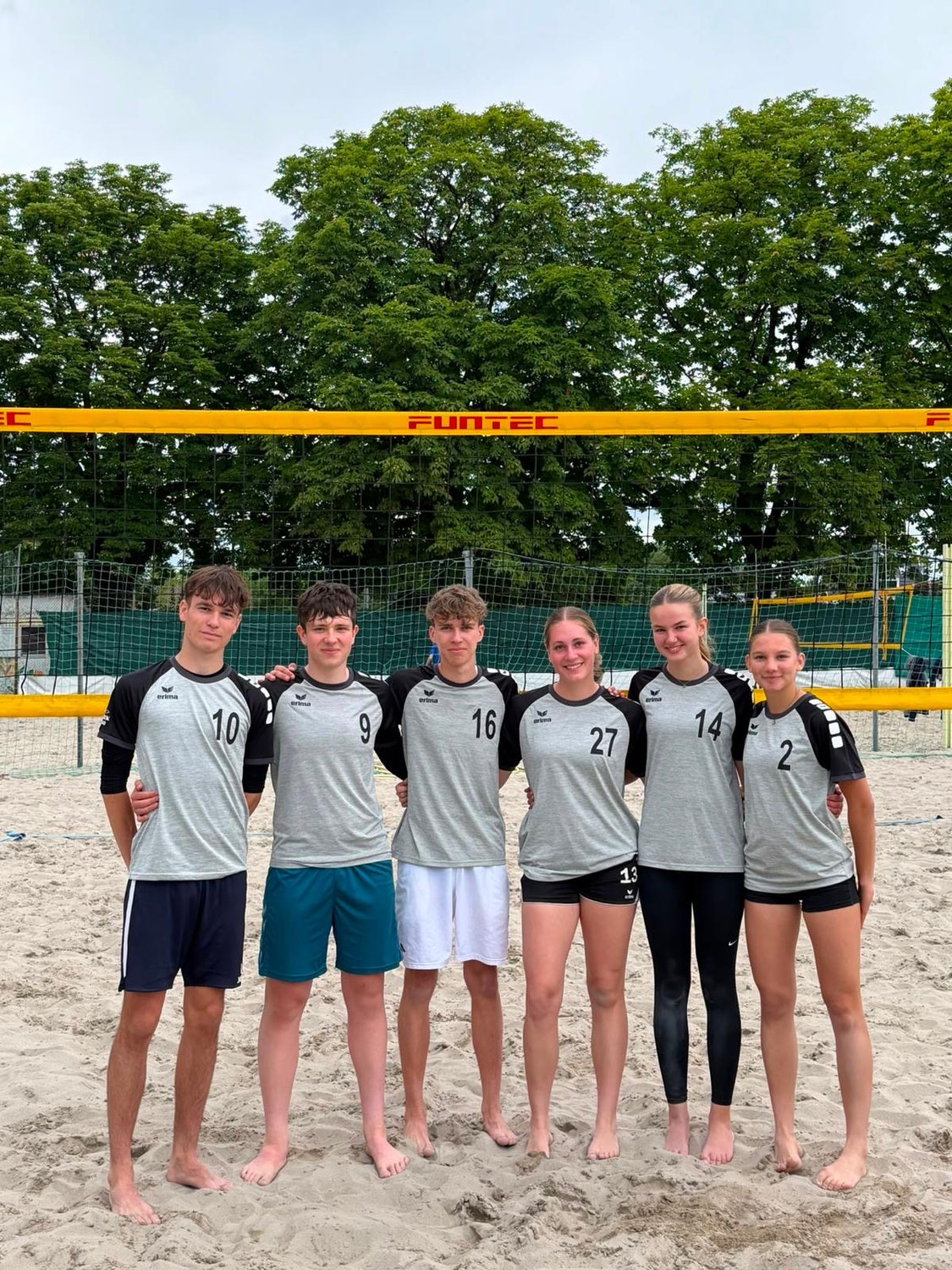 Beachvolleyball-Turnier: MPG schrammt knapp am Podest vorbei! 