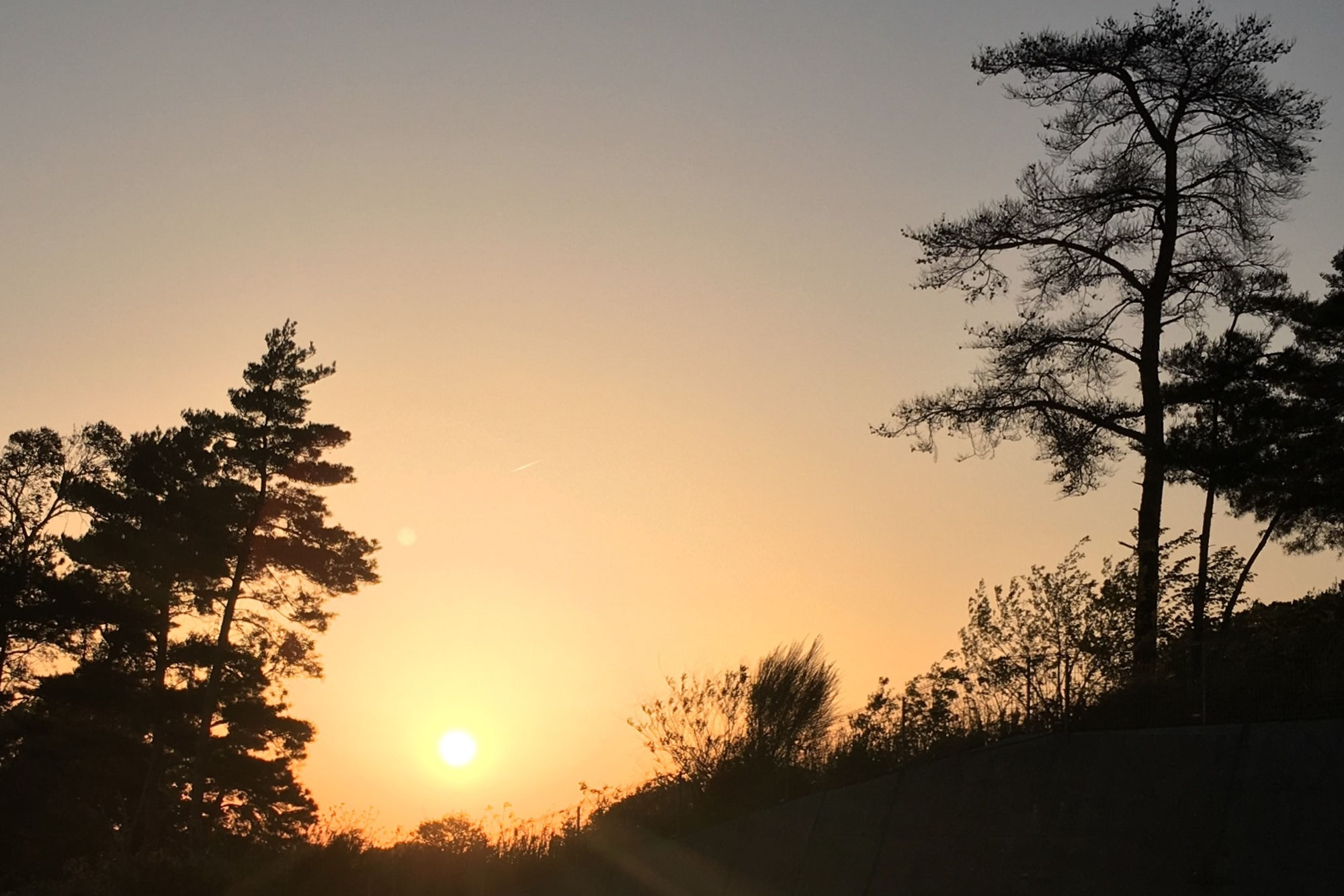 夕焼け空。夢・希望・愛