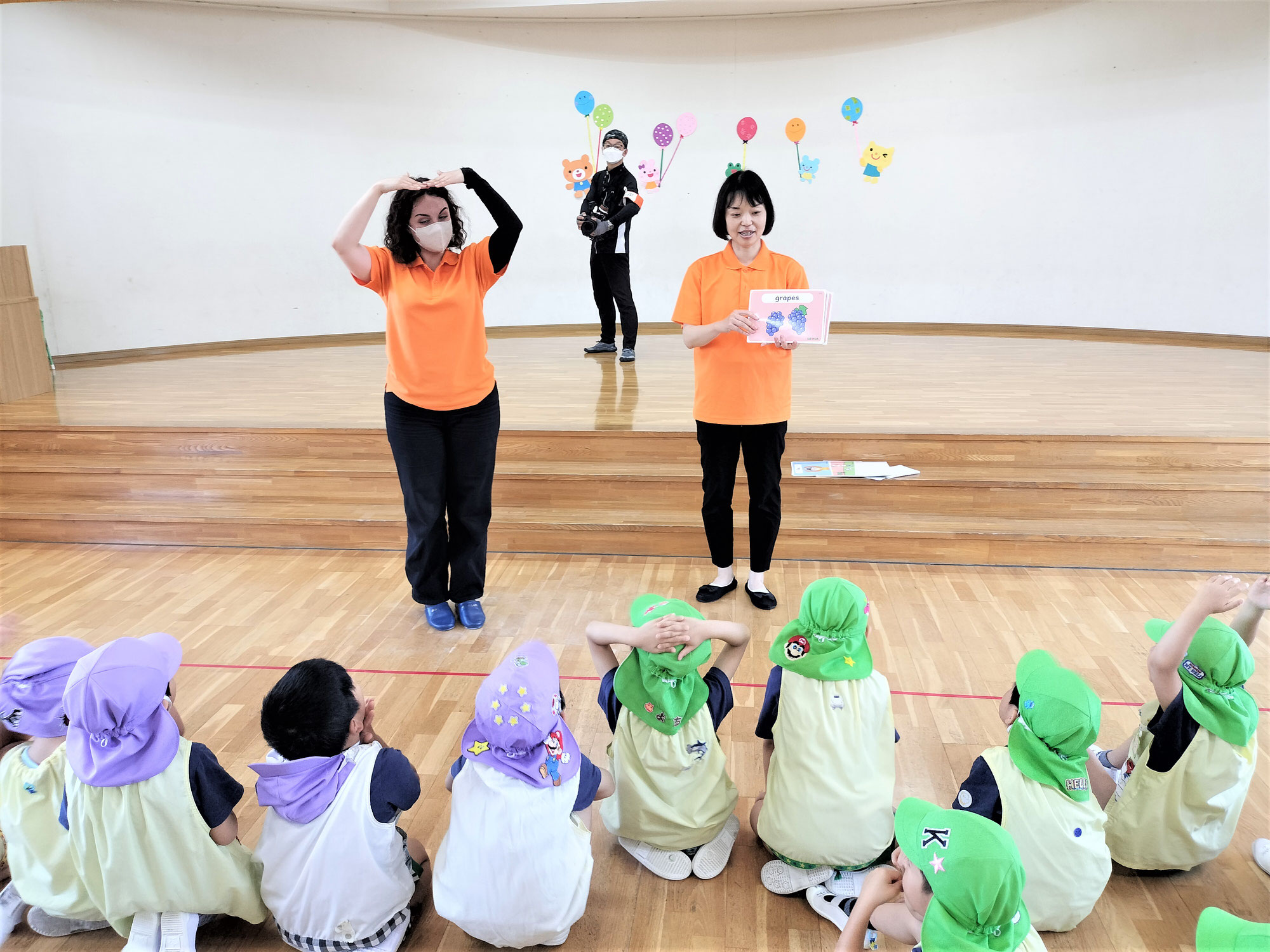 本物体験～英語で遊ぼう！～