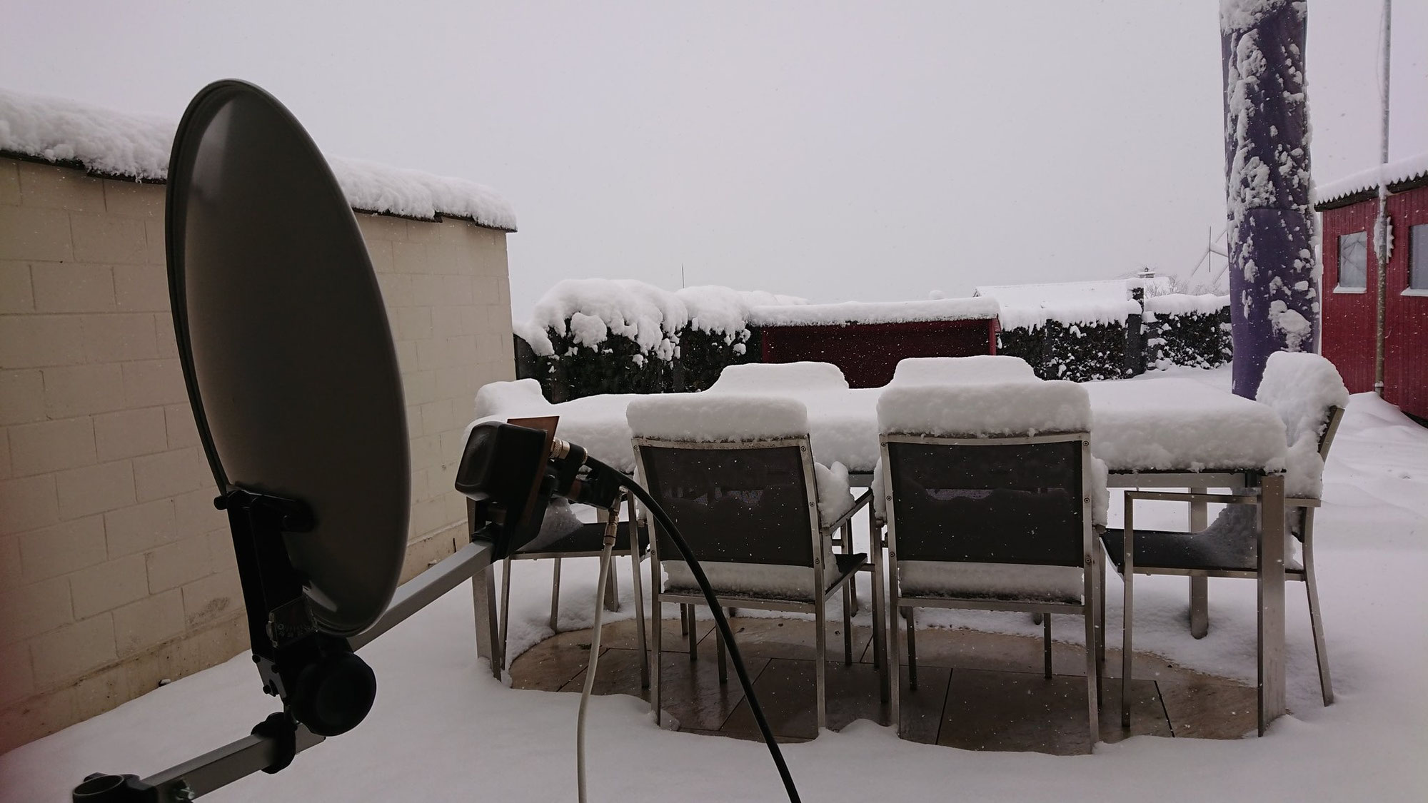 2nd test of the portable Equipment