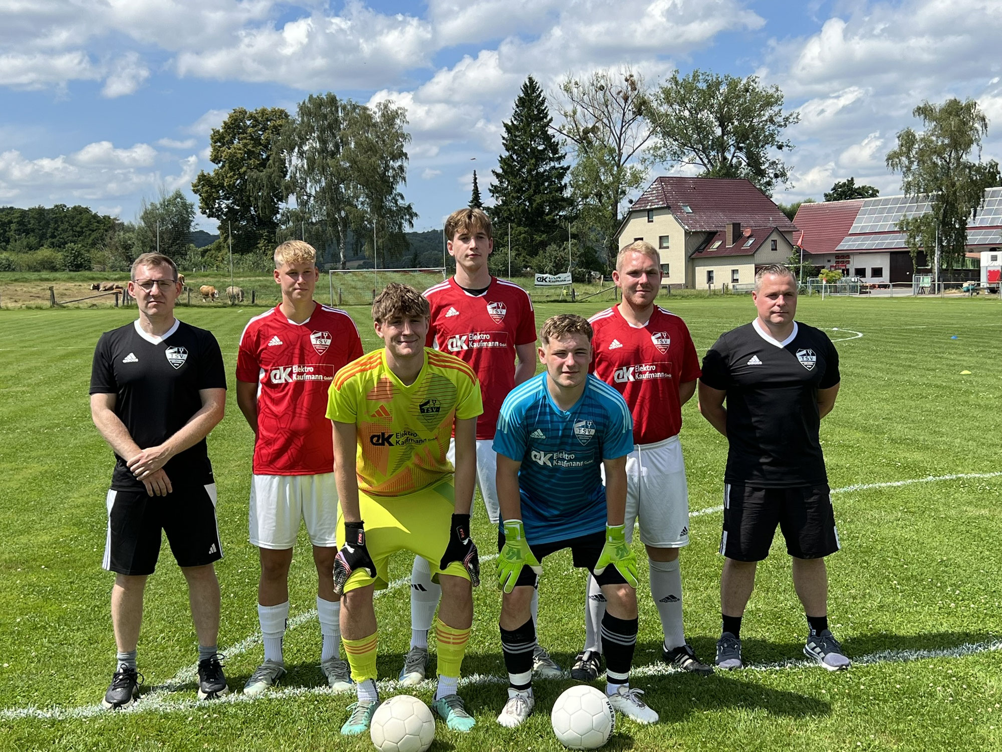 Vorstellung Neuzugänge und Testspiel gegen den 1. SC 1911 Heiligenstadt
