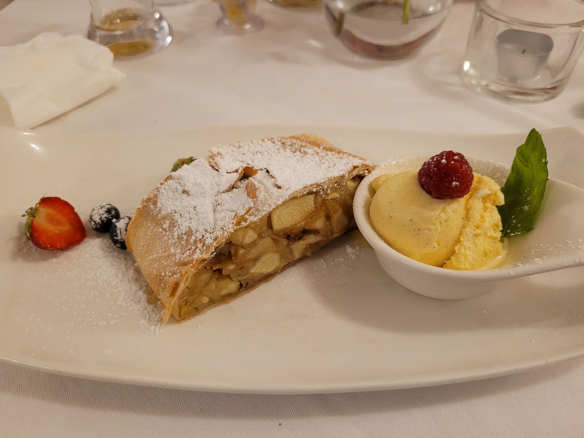 L'Apfelstrudel : un dessert autrichien typique