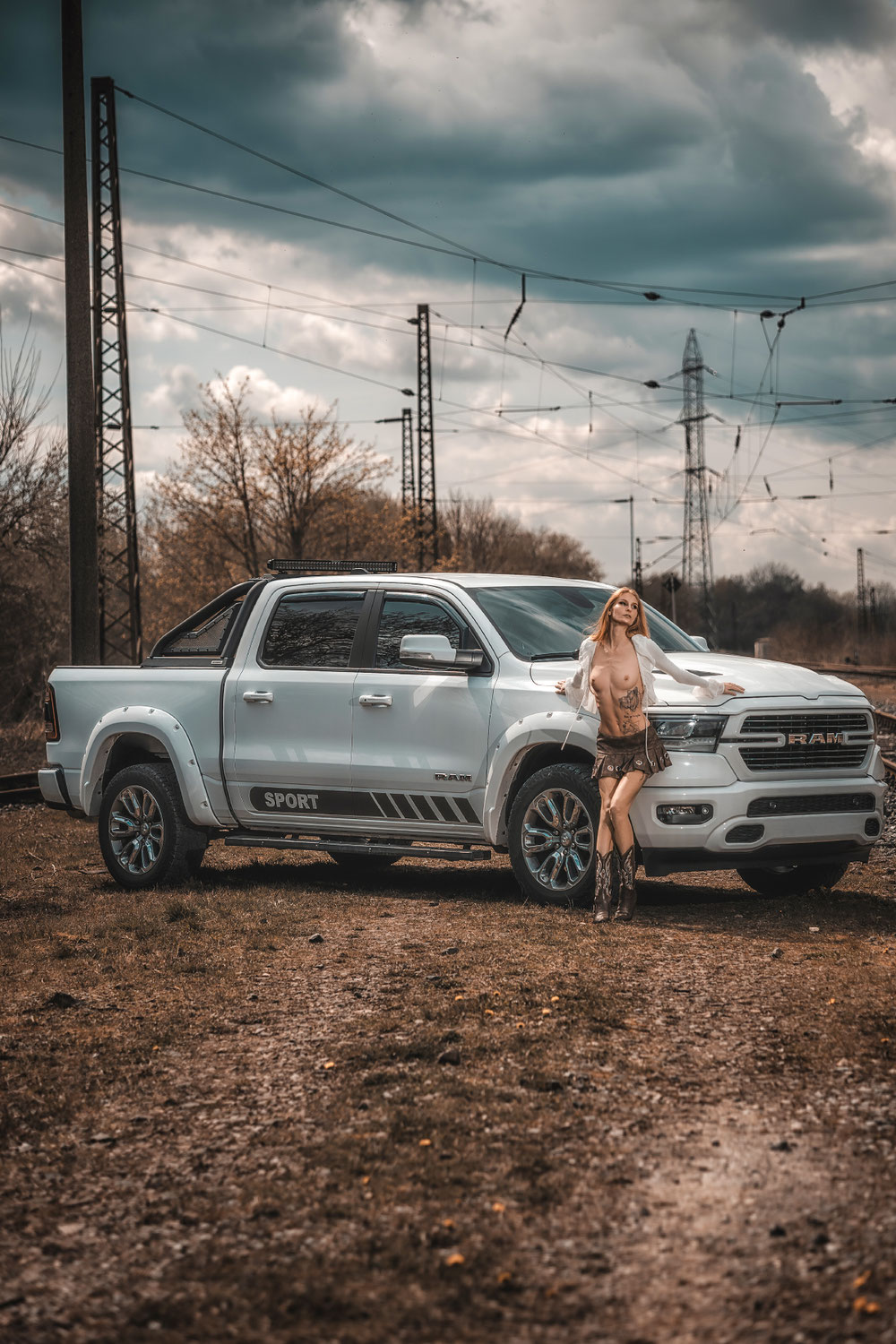 Big is Bigger – Wenn ein 5,7l HEMI Dodge RAM auf Lessia Mia trifft