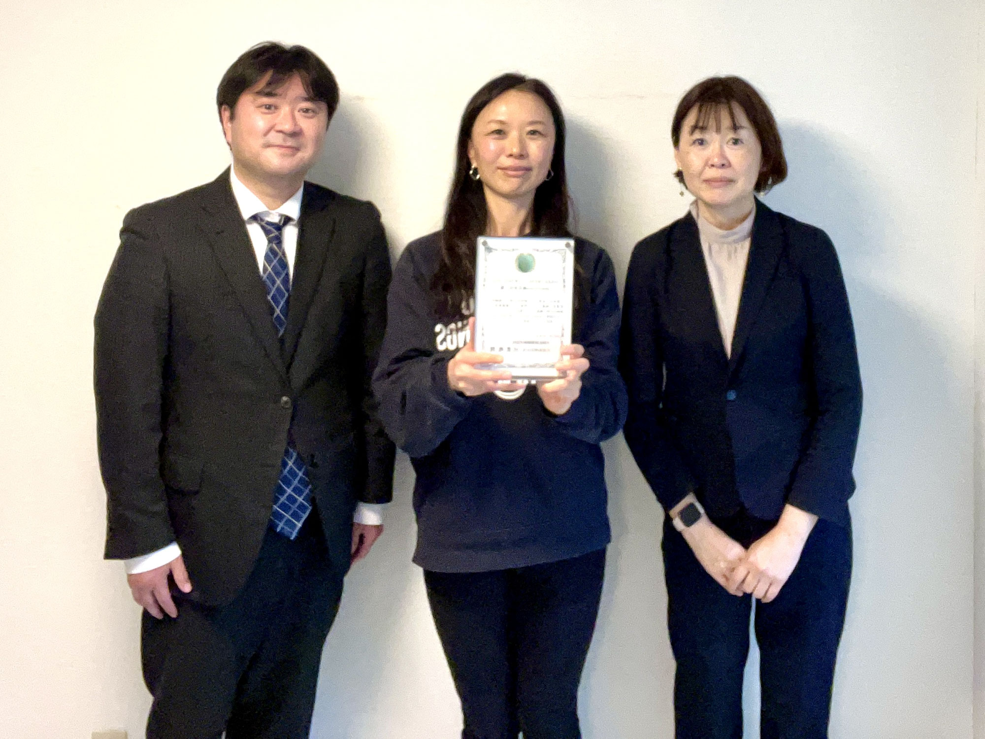 健康経営の取り組みが表彰されました！
