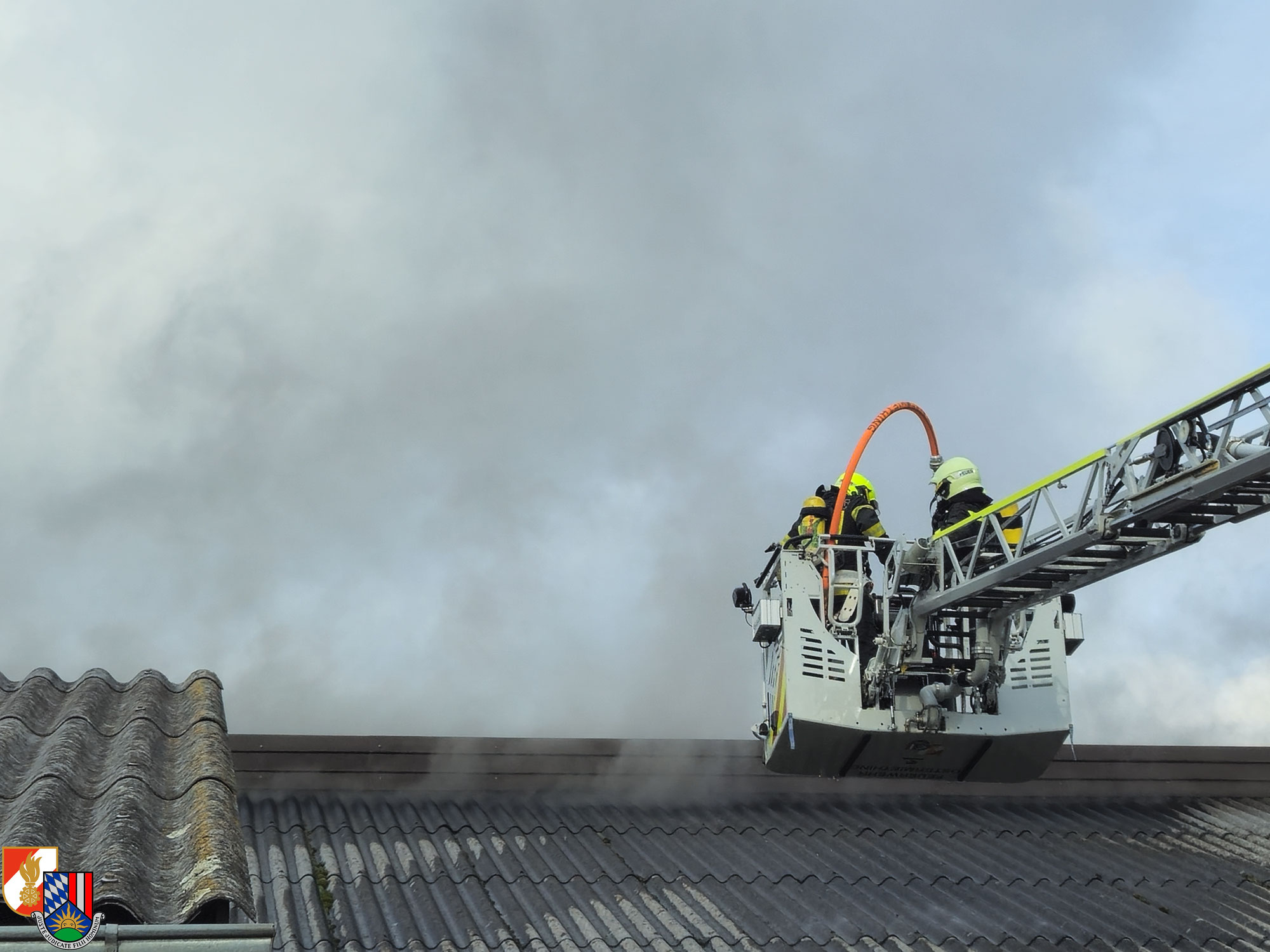 Brand landwirtschaftliches Objekt in Feldkirchen b. M.