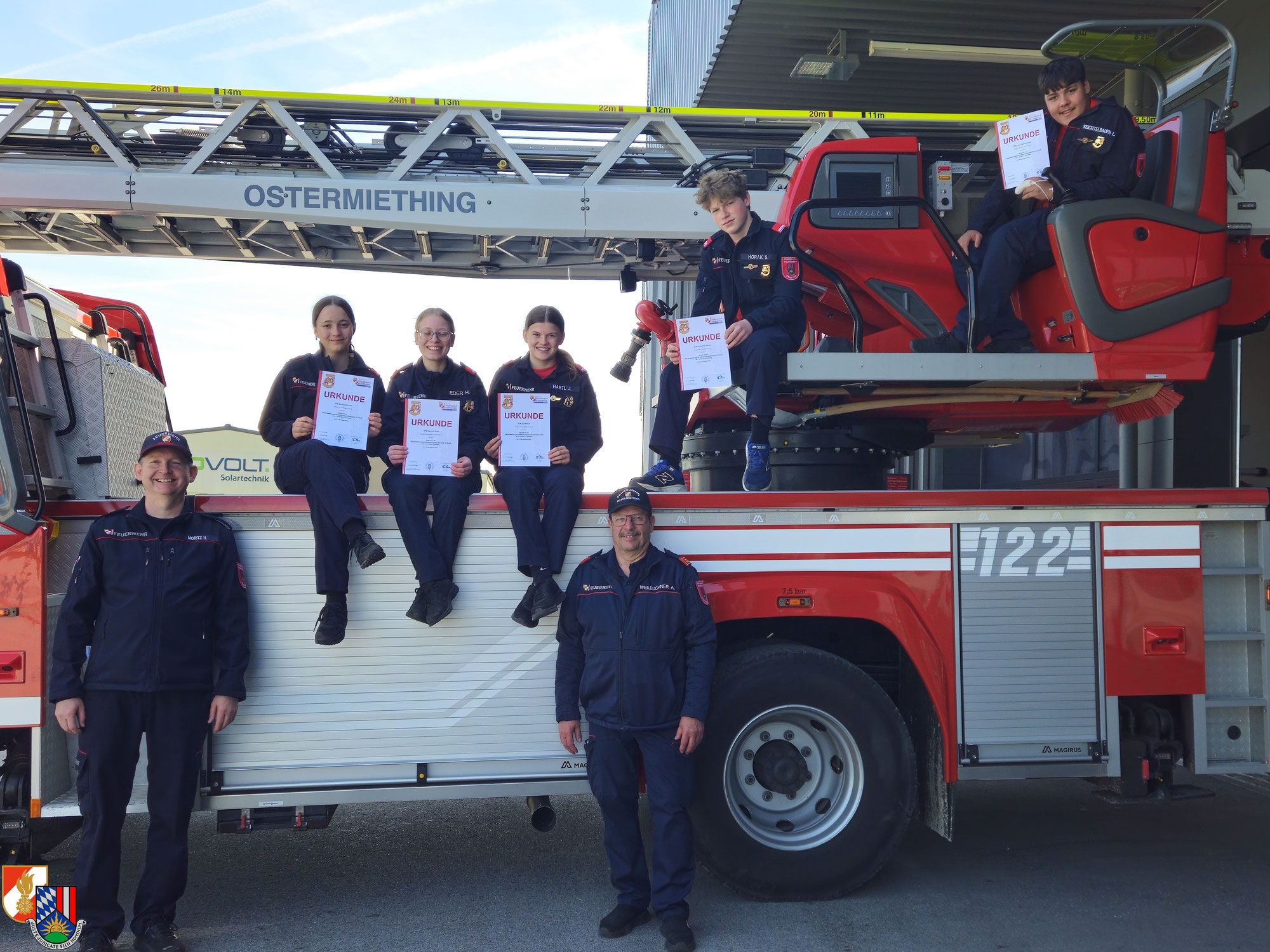 5x Gold beim Jugend-Feuerwehrleistungsabzeichen