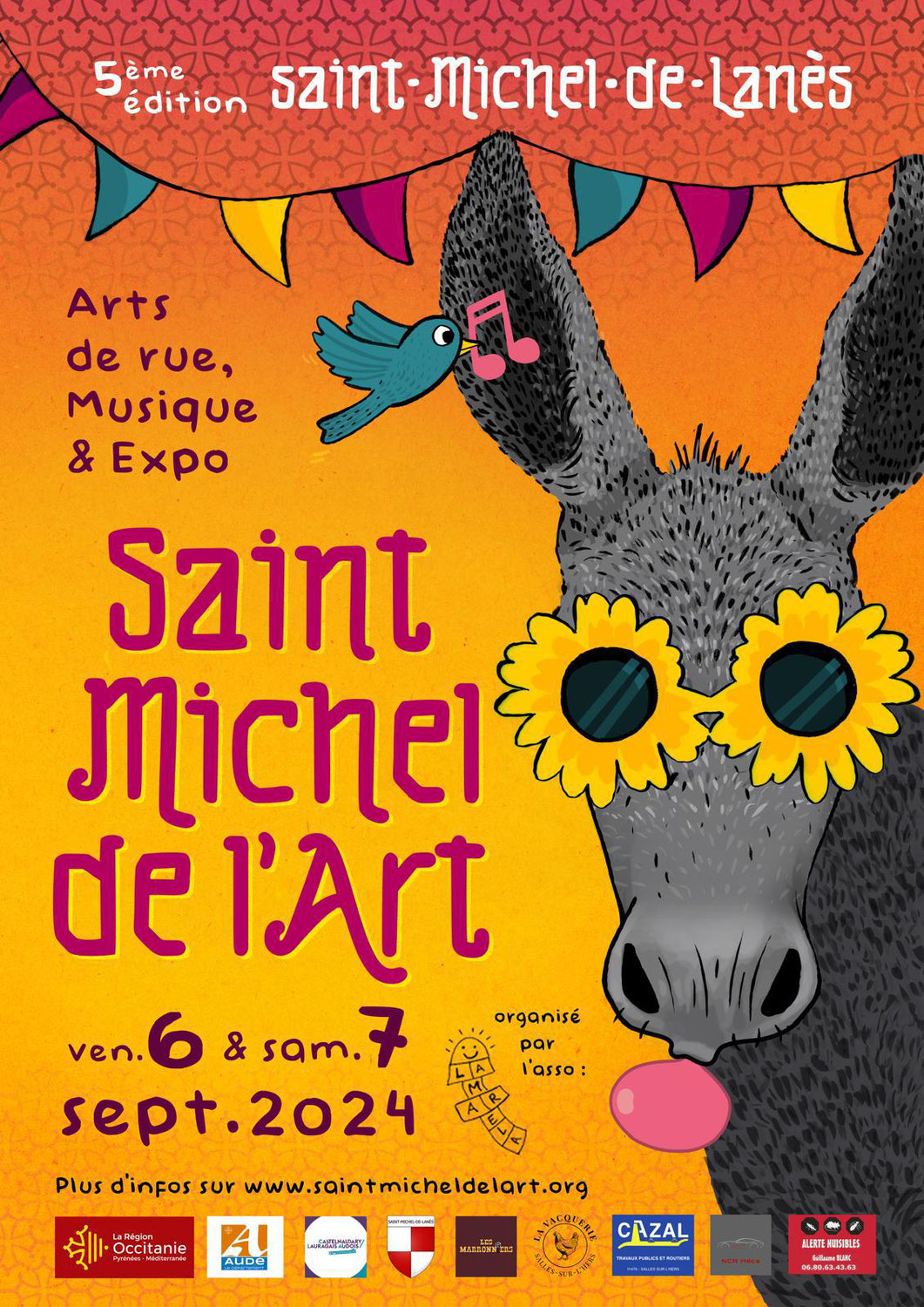 Dédicace & Lecture poétique au festival SAINT-MICHEL DE L’ART – Saint-Michel de Lanès 7 sept 2024