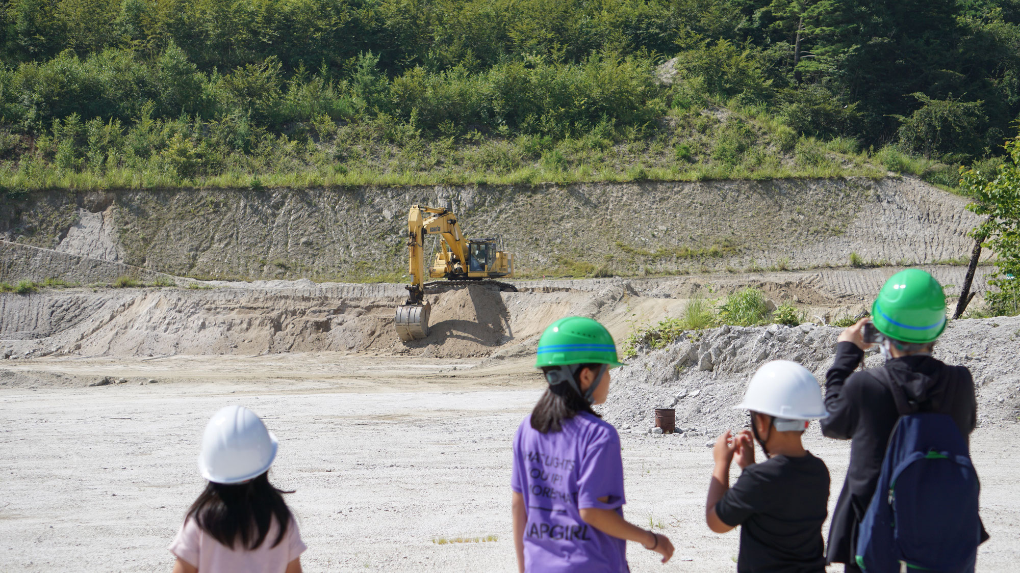 2023年　夏休み採石場見学を開催しました！