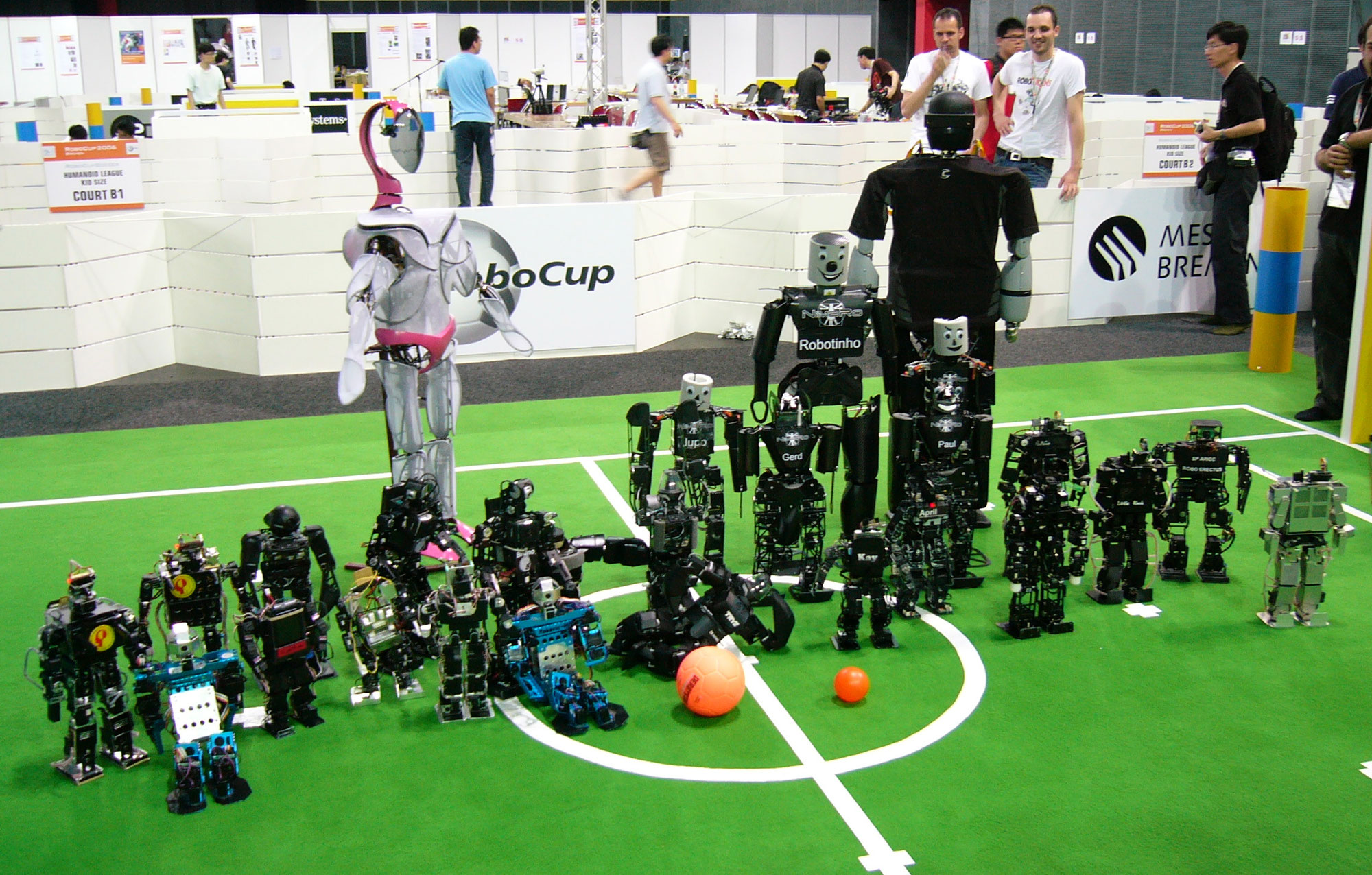 Welcome to the International Robot Football Cup!