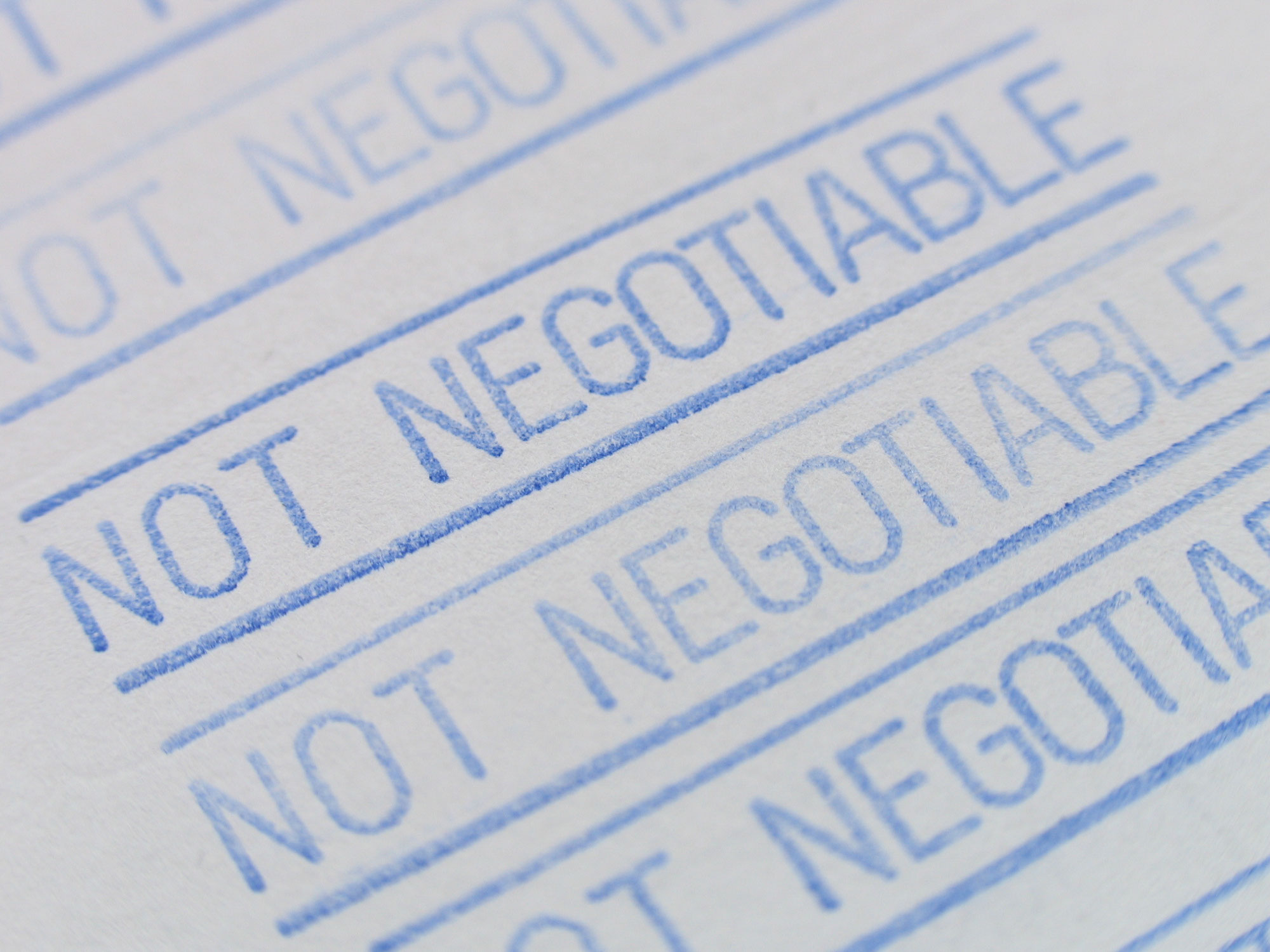 Preference Building: The Power of Non-negotiables