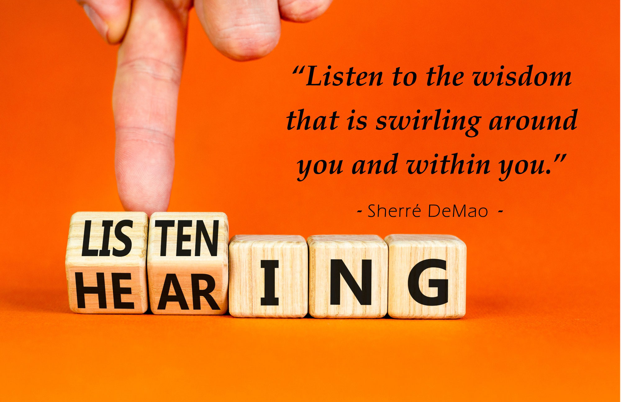Are you hearing, but not listening?