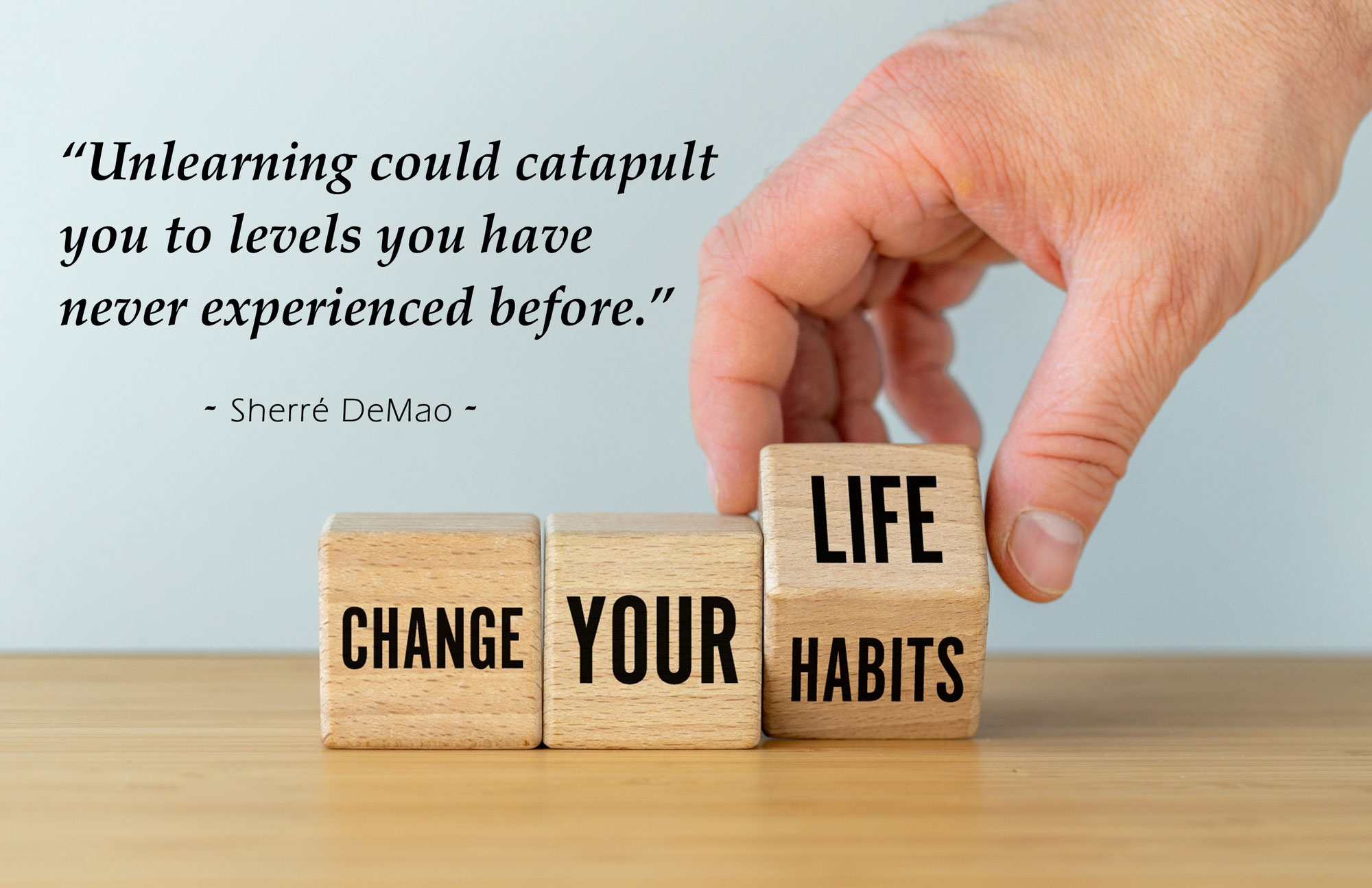 Need to unlearn something?