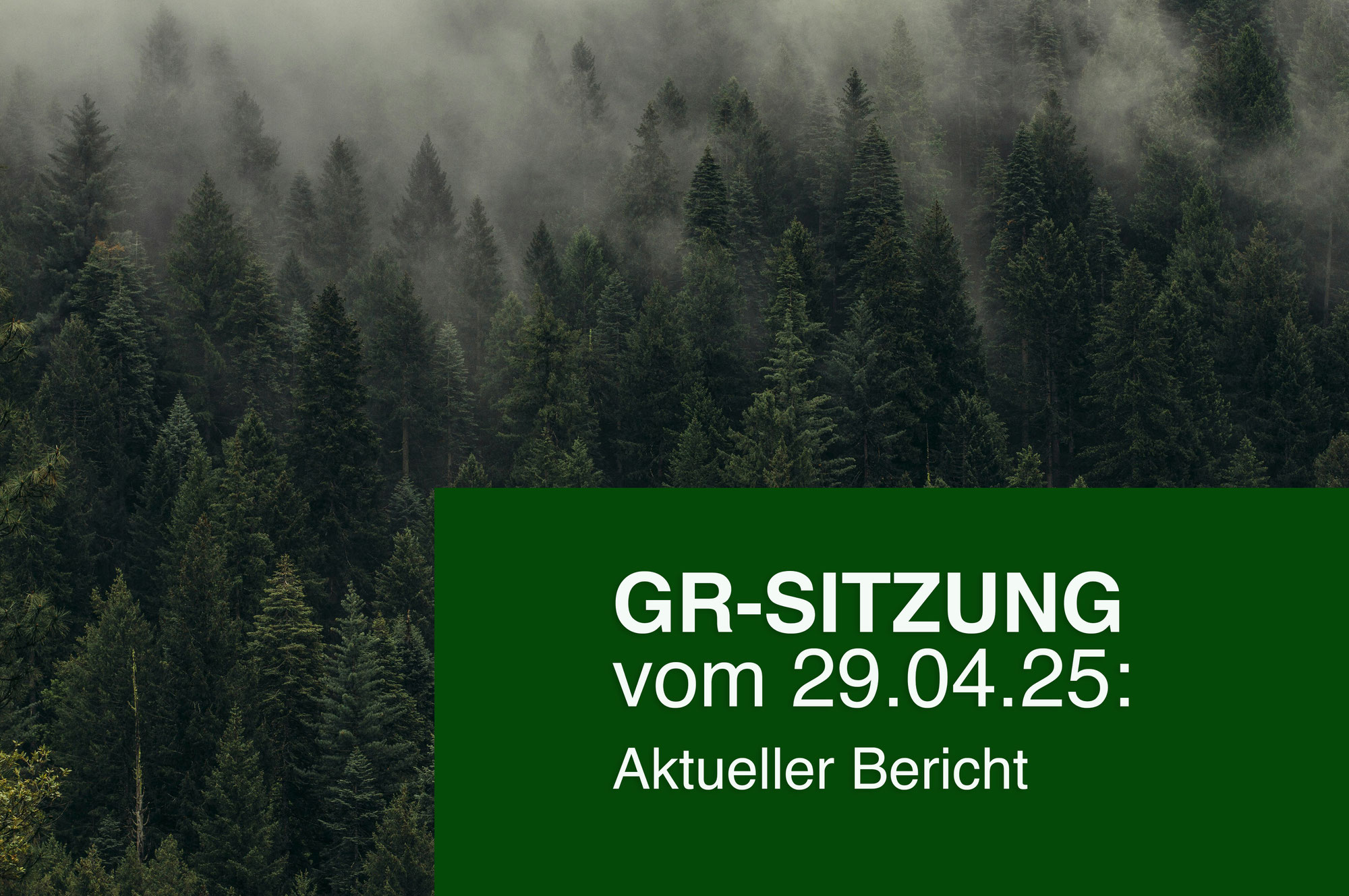 GR - Sitzung 29.04.2025