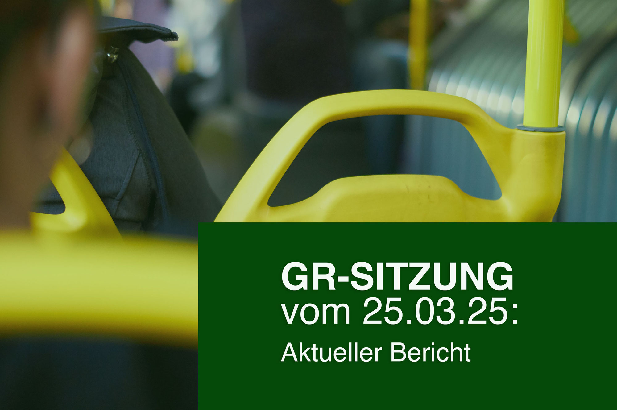 GR - Sitzung 25.03.2025
