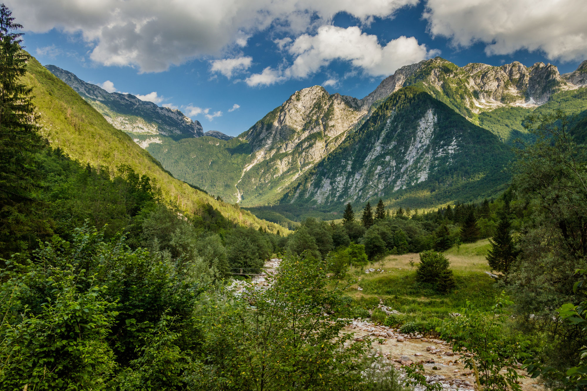Von Schluchten, Wasserläufen und grandiosen Ausblicken rund um den Triglav Nationalpark