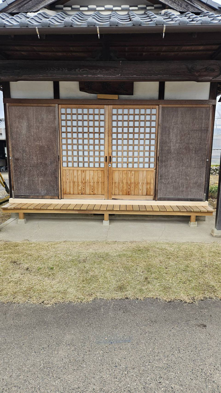白蟻床補修工事