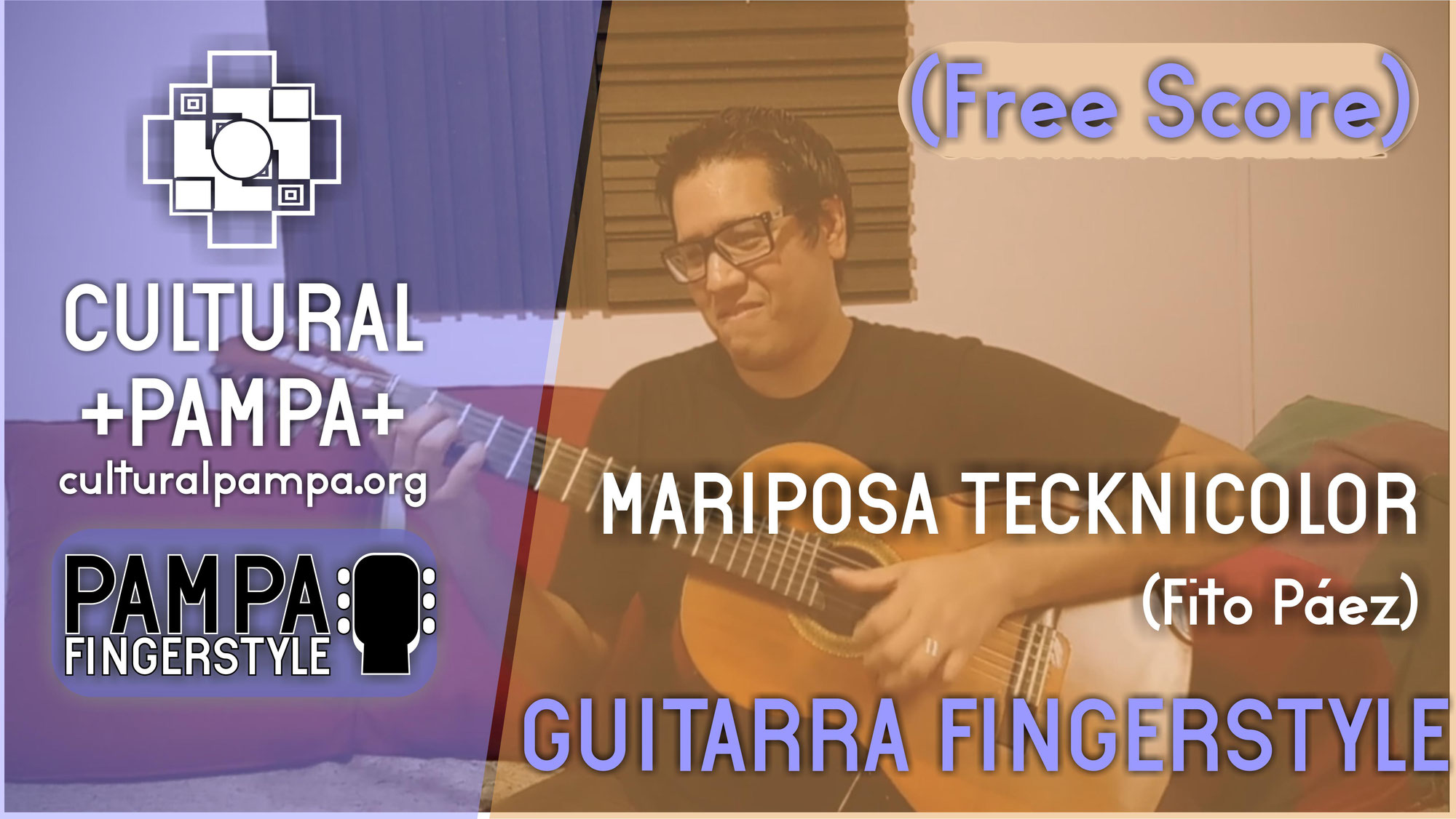 Mariposa Tecknicolor | Fito Páez (Guitarra Fingerstyle)