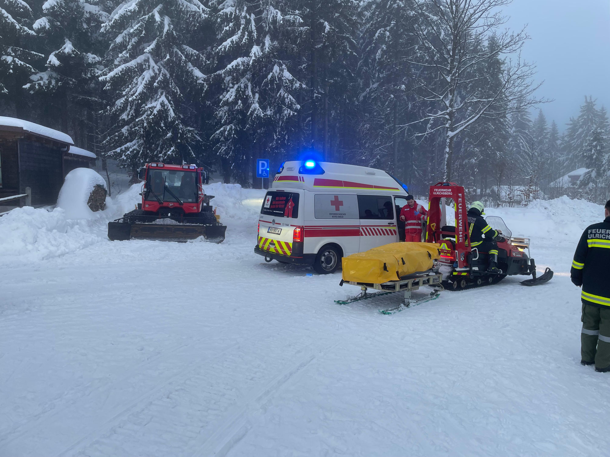 Personenrettung Schöneben