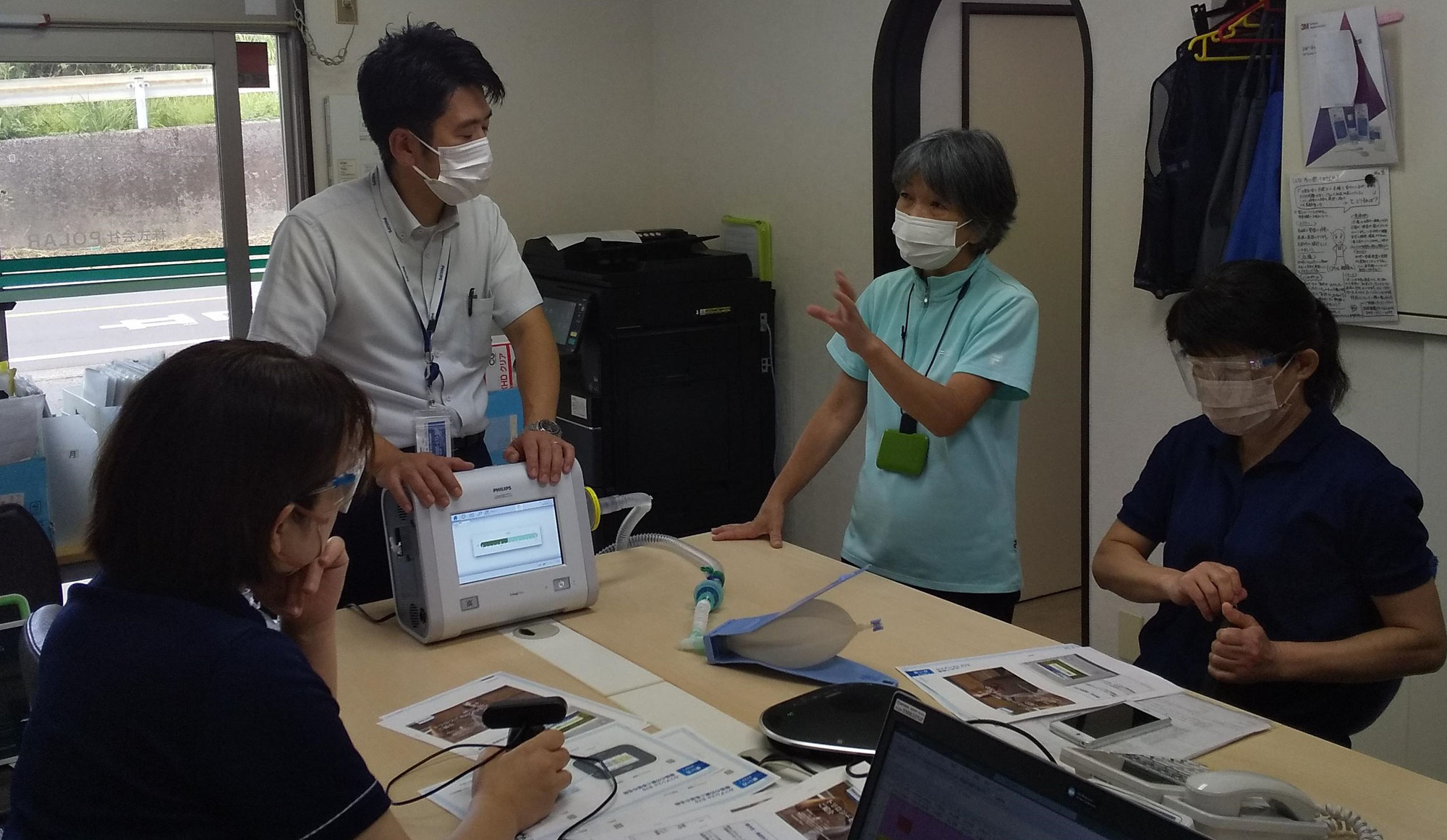 スタッフ勉強会の風景