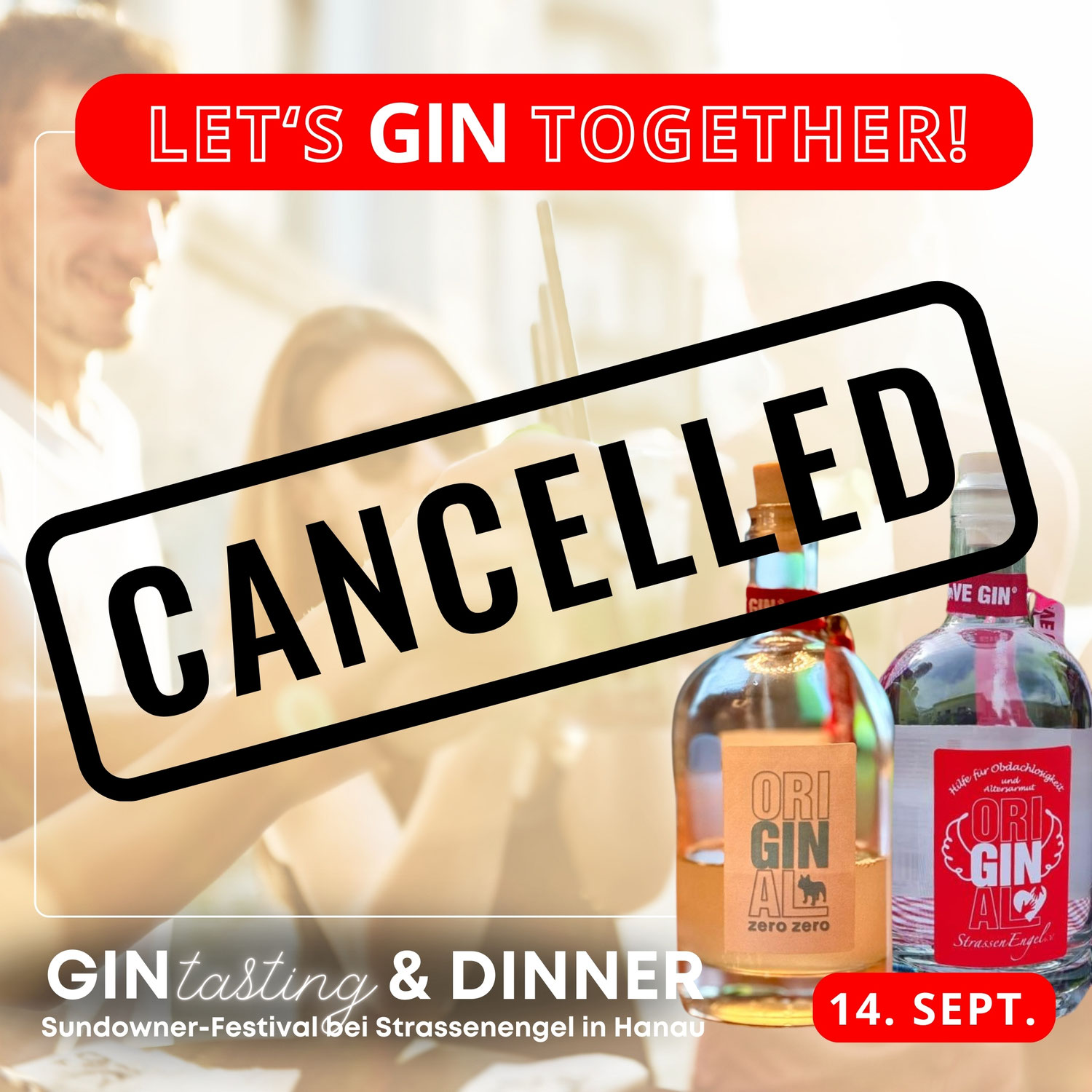 Abgesagt!! Gin & Dinner ☀ Sundowner Festival