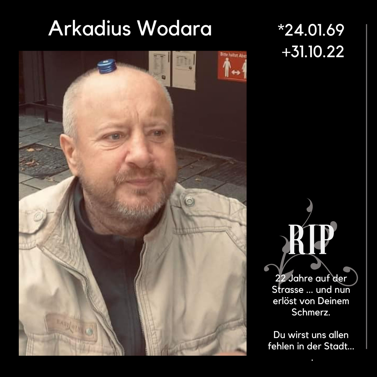 R.I.P. Arkadius Wodara