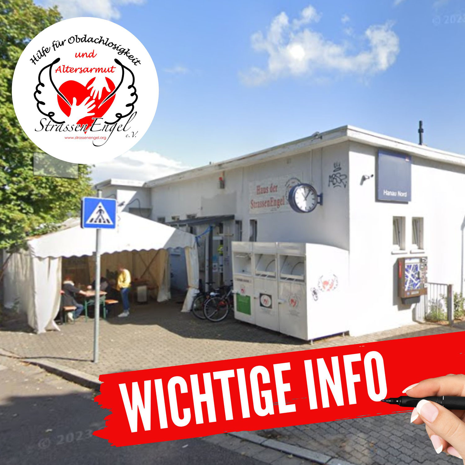 Sicherheit geht vor - bitte klingeln.
