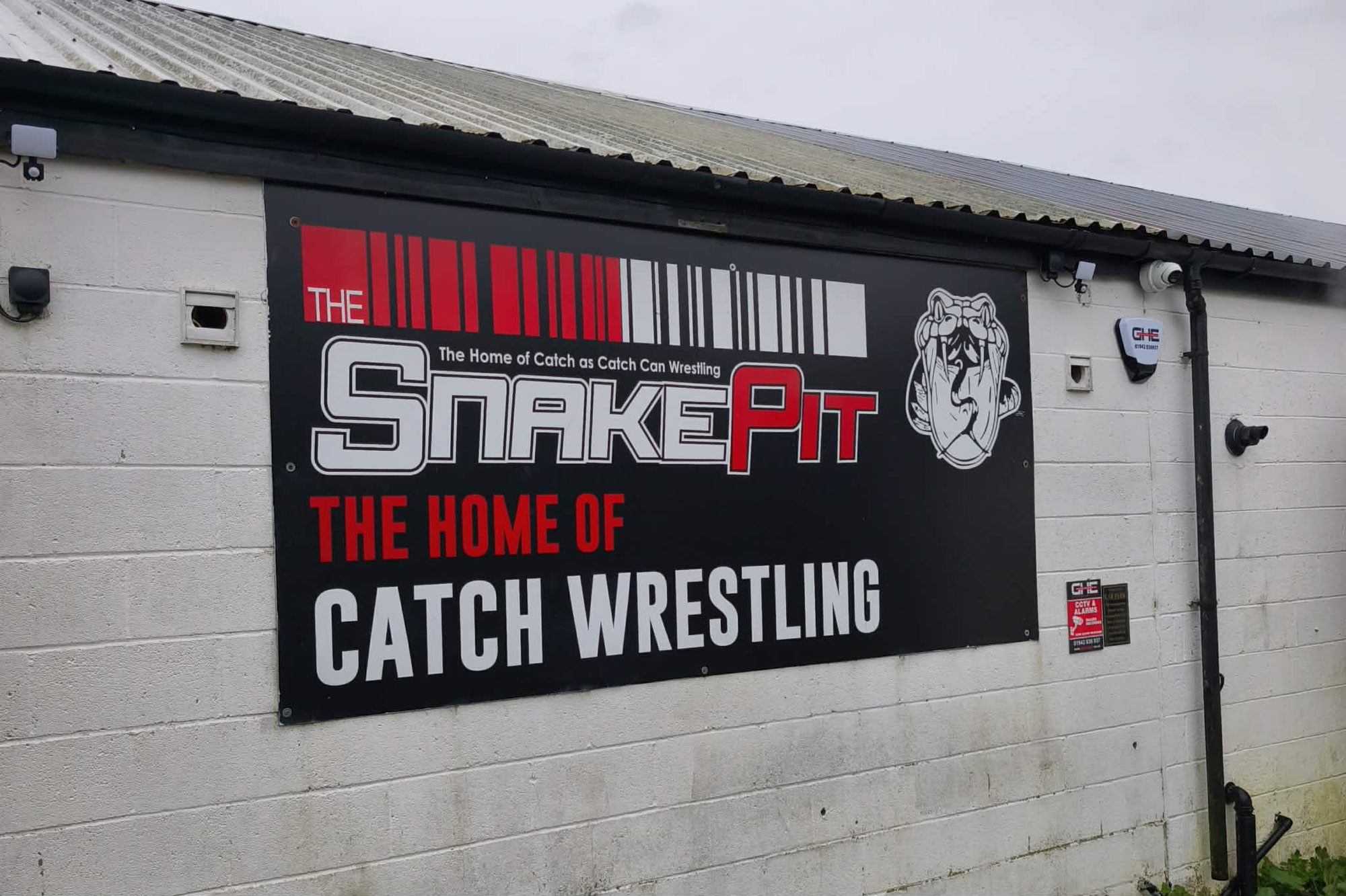 Catch Wrestling - Chain Wrestling Workshop im Snakepit Wigan