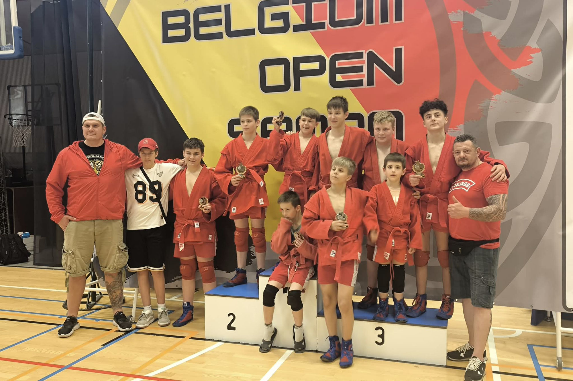 Starke Leistungen der Sambo Vikings bei den Belgium Open 2026