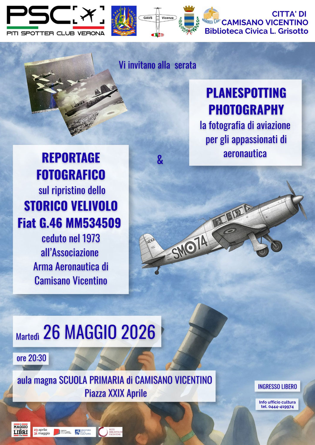 Avioincontri: il PSC in conferenza a Camisano Vicentino