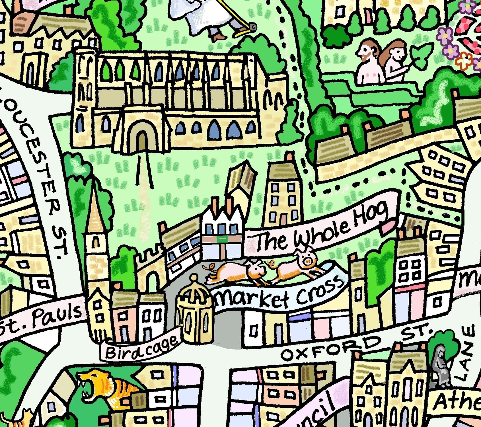 Malmesbury - Map and History