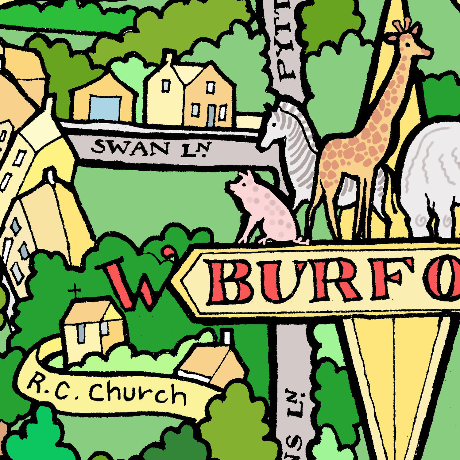 Burford - Map and History
