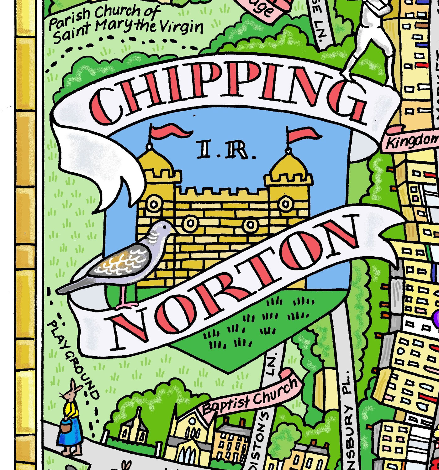 Chipping Norton - Map and history