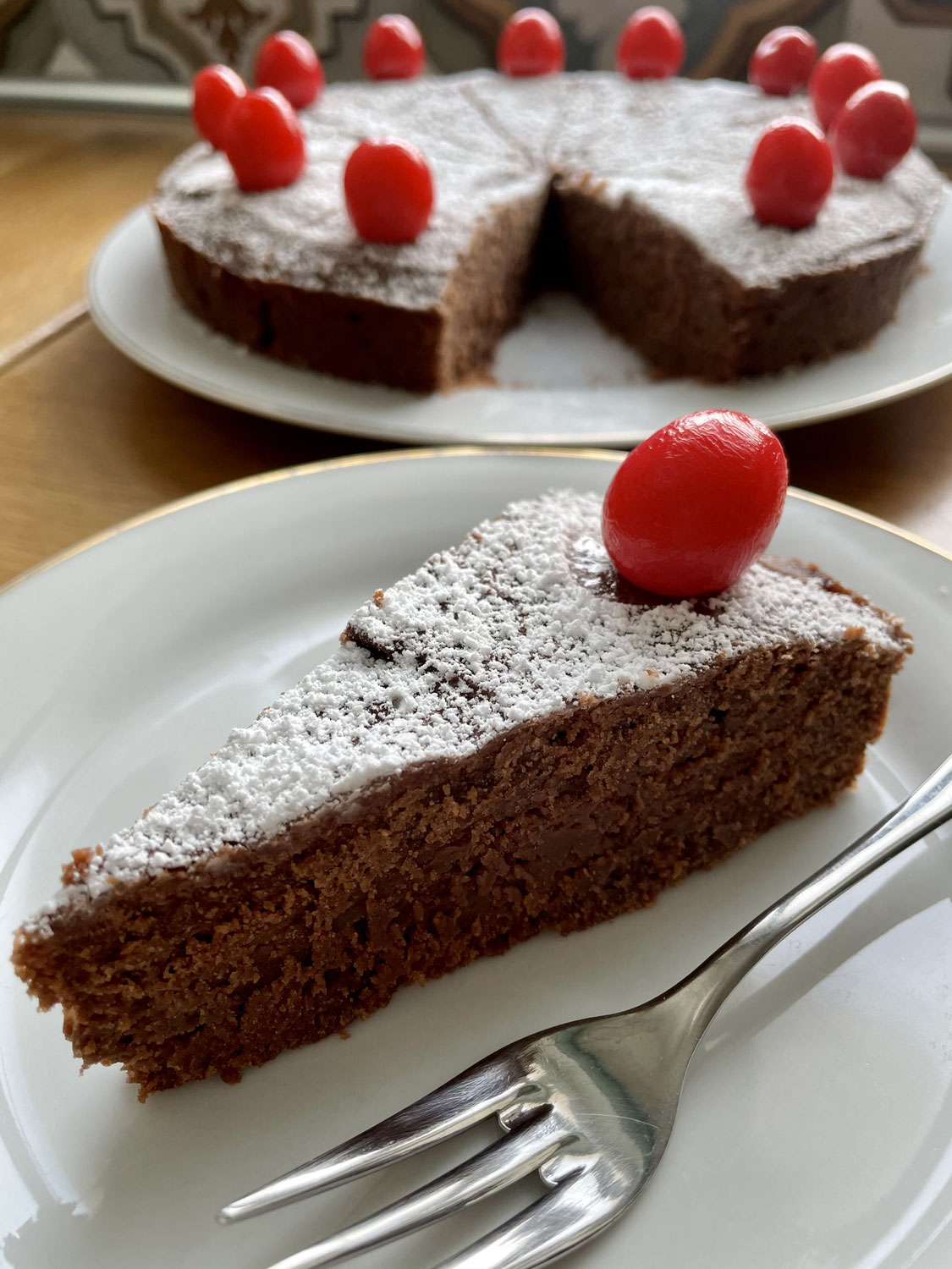 Gâteau tout chocolat vegan et sans gluten