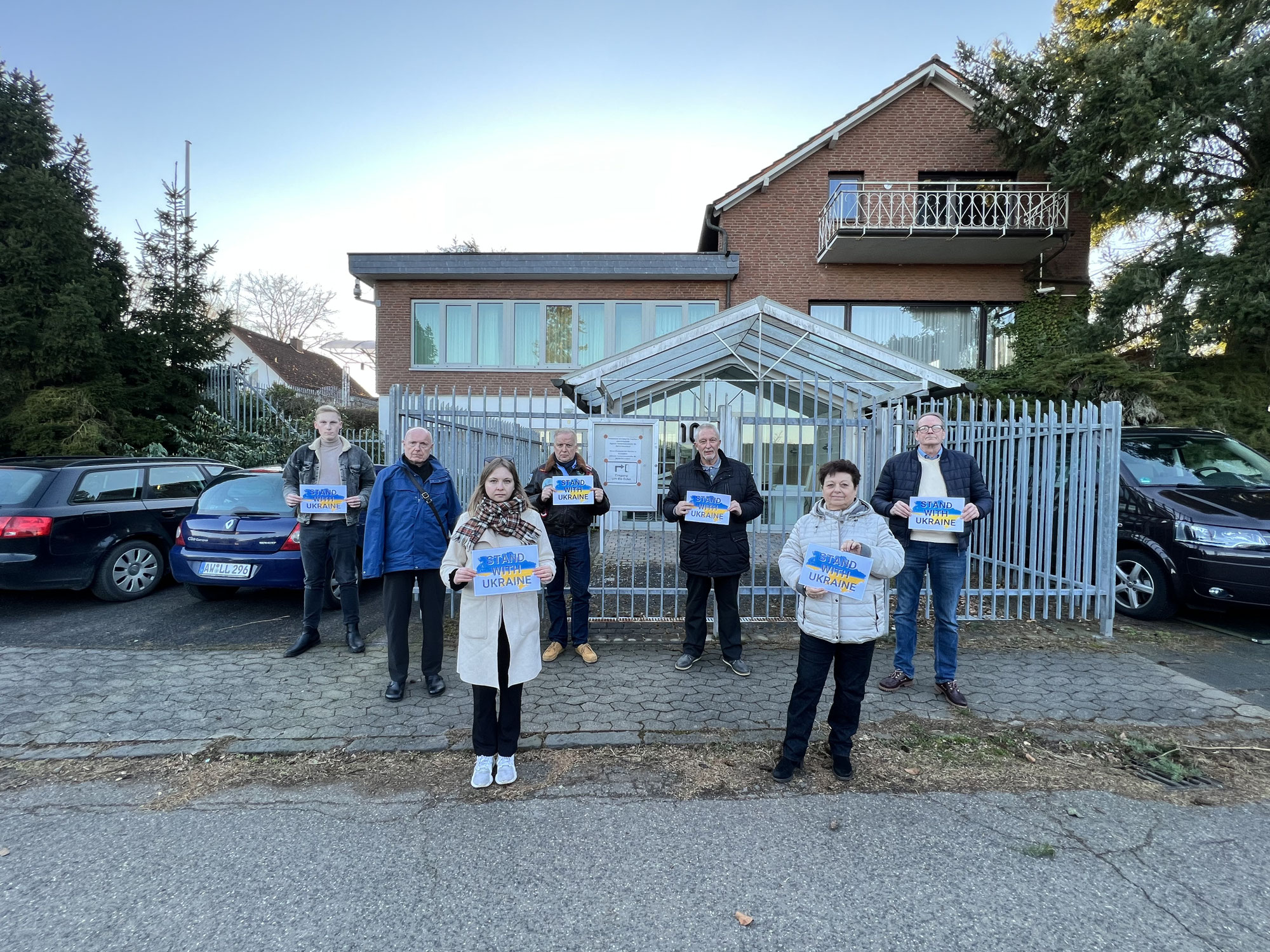 Liberale aus dem Kreis zeigen Solidarität mit der Ukraine