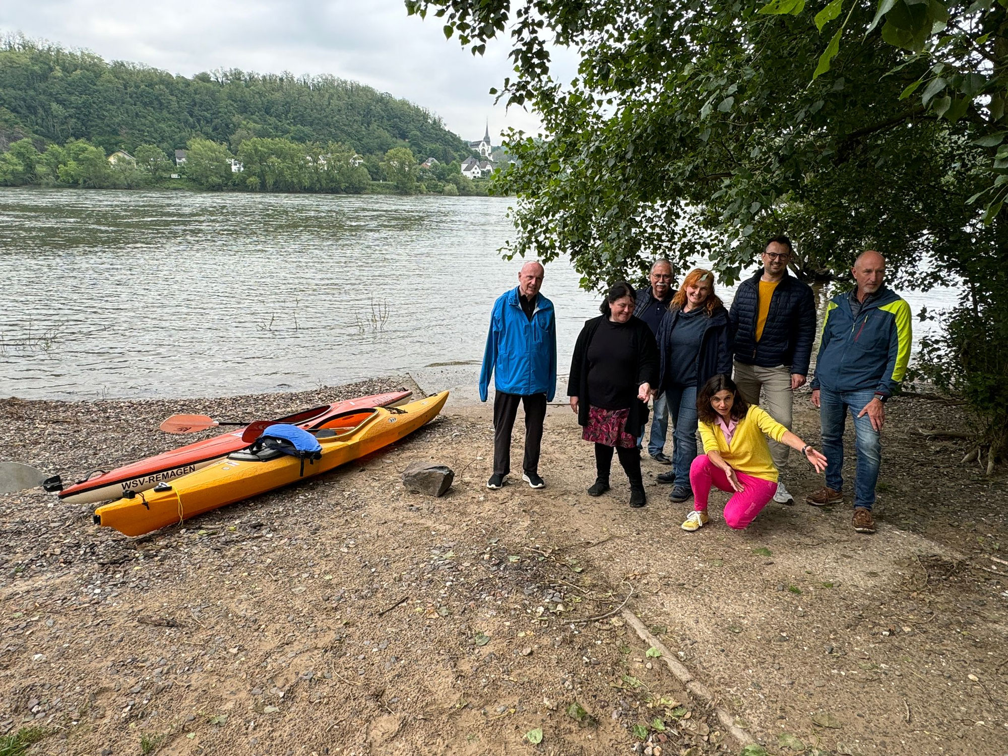 FDP zu Besuch beim Wassersportverein Sinzig