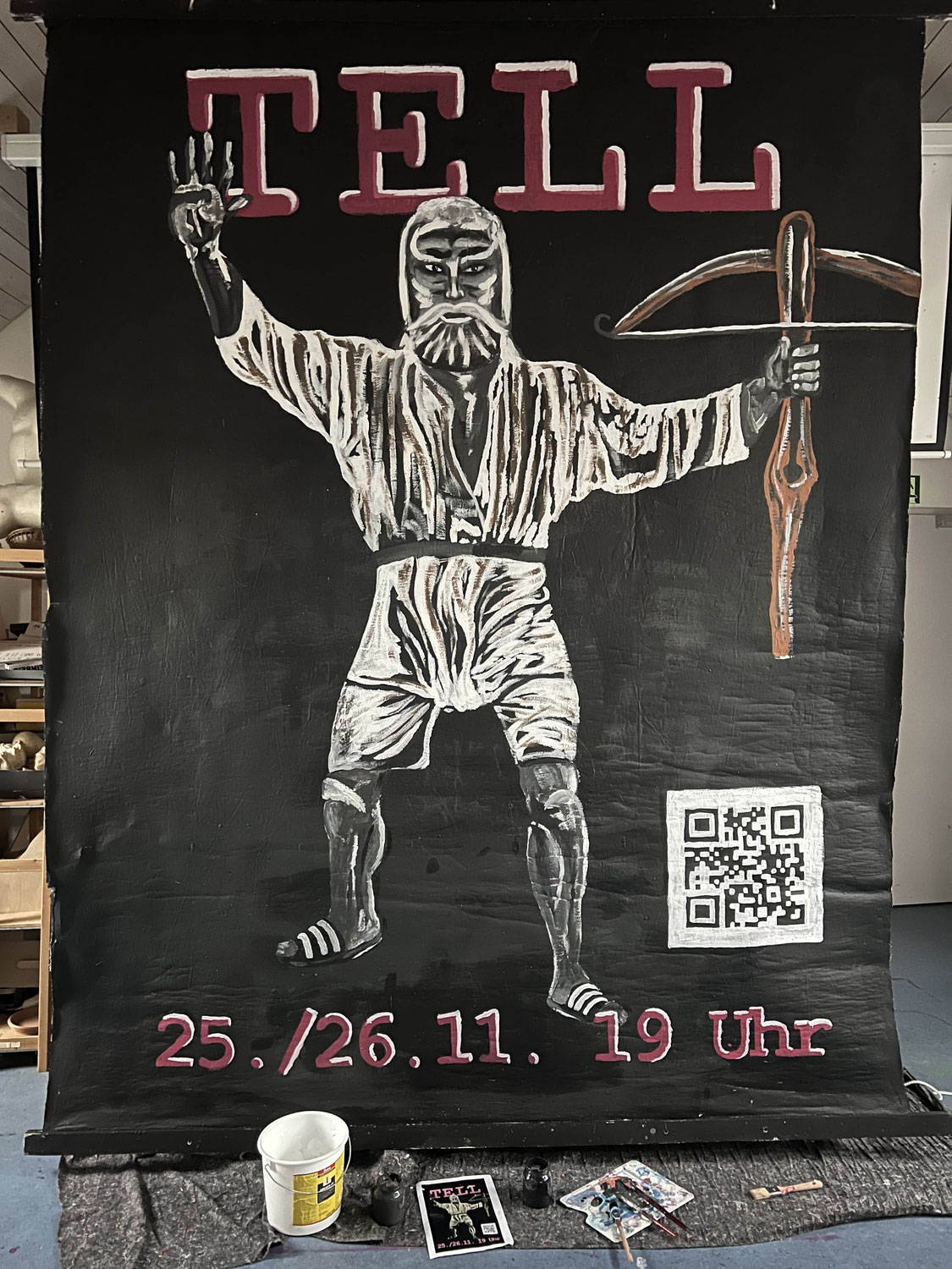 8.Klasse Theateraufführung-Wilhelm Tell
