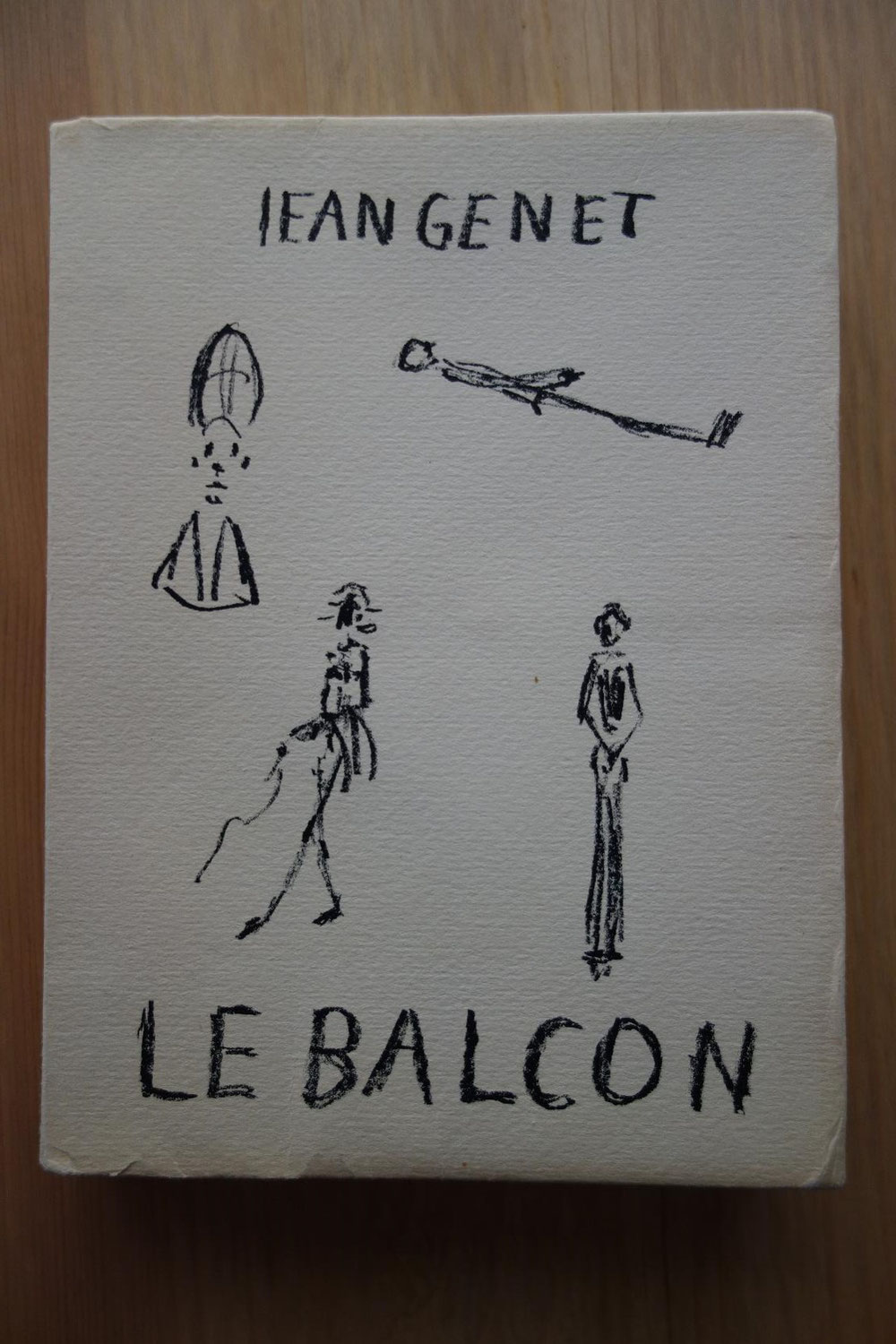 Jean GENET, Le Balcon, L'Arbalète, 1956, lithographie de Giacometti, édition originale