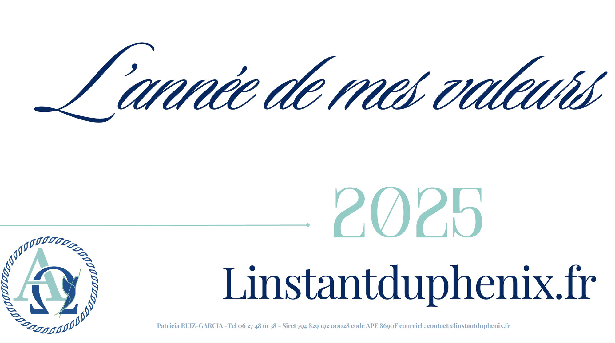 2025, l'année de mes valeurs