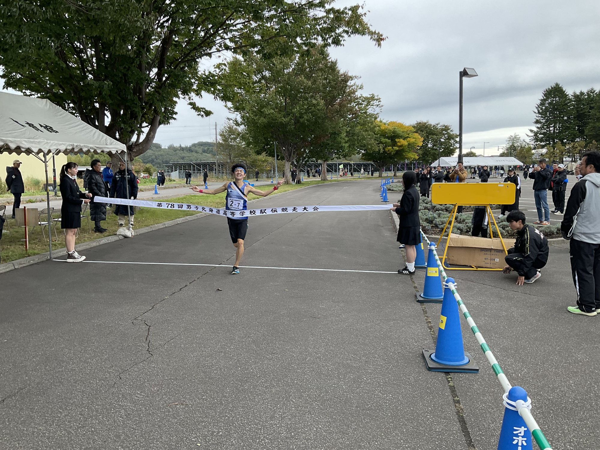 2025全道駅伝　男子準優勝は東海大札幌