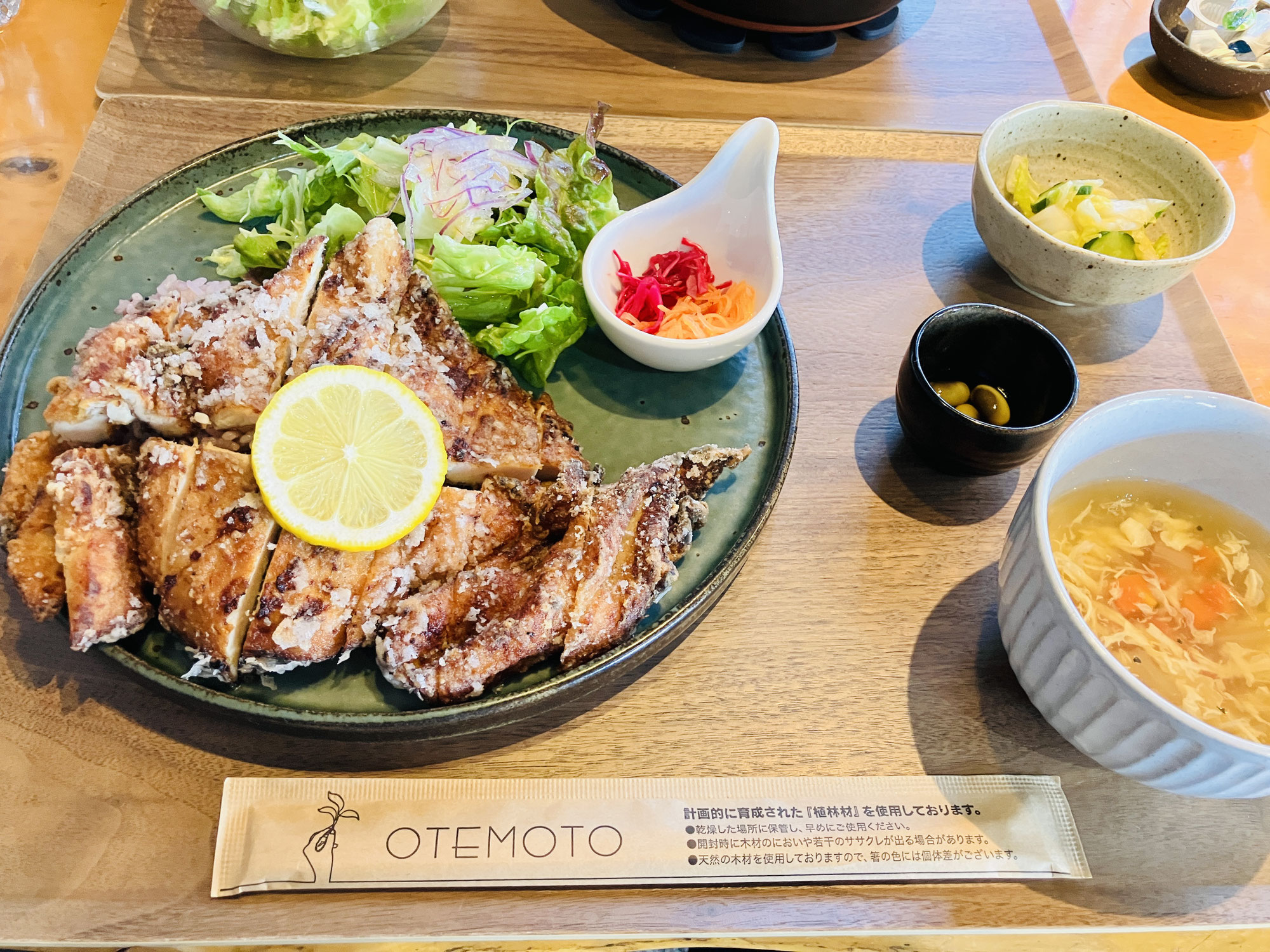 OyakiCafe Iroriさんで山賊焼きをいただきました！