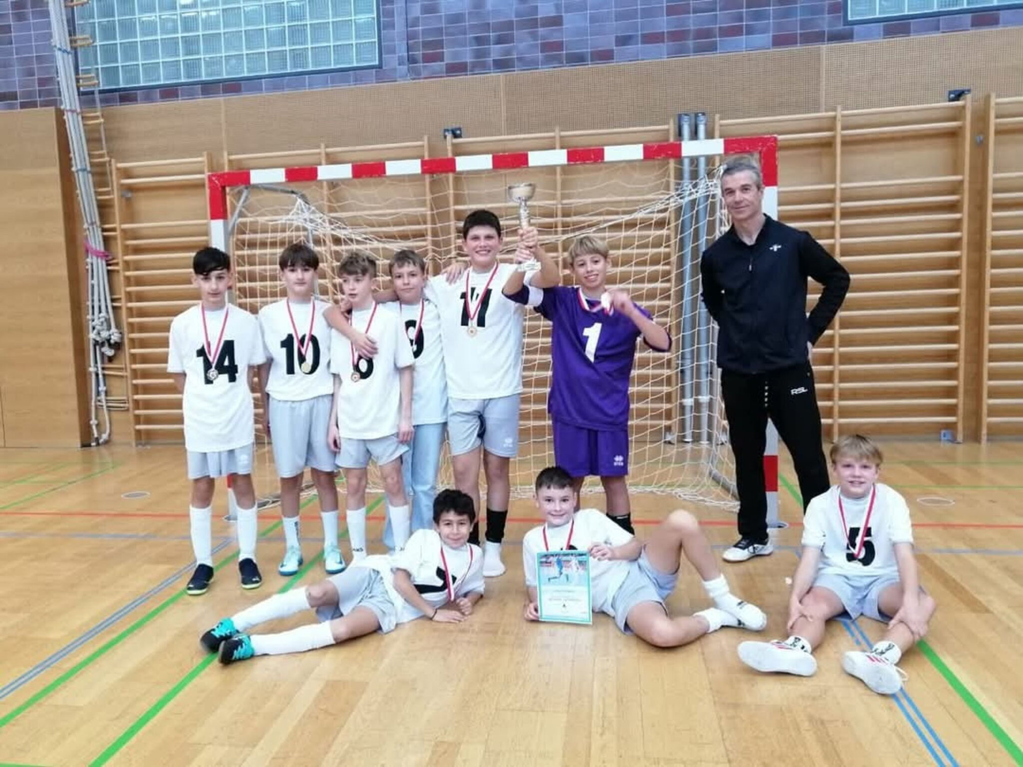 Unser Team: Top platziert im Fußball-Schülerliga-Landesfinale