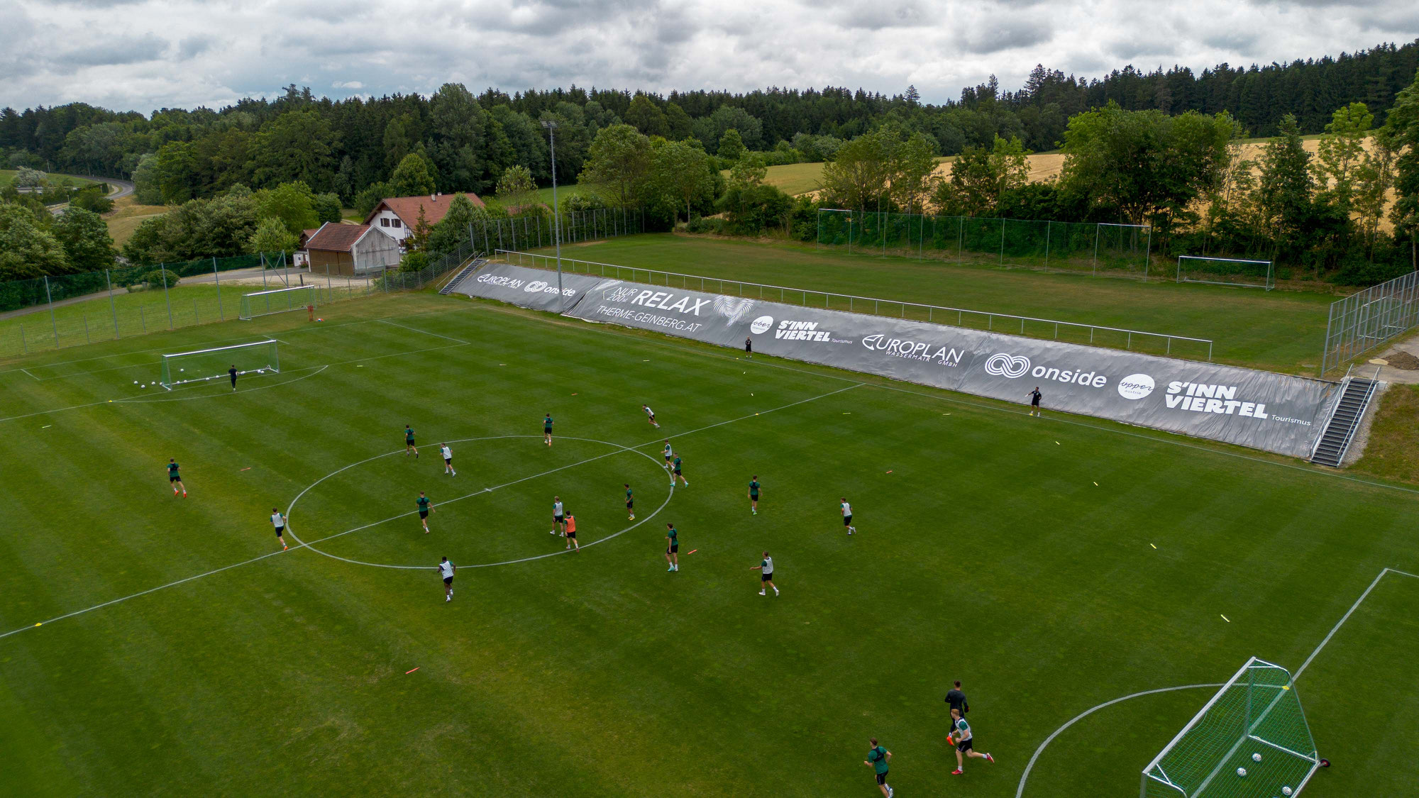 SV Guntamatic Ried: Trainingsauftakt in der Sportarena Geinberg